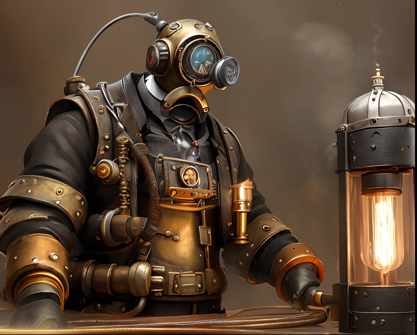 Hate valve, steampunk