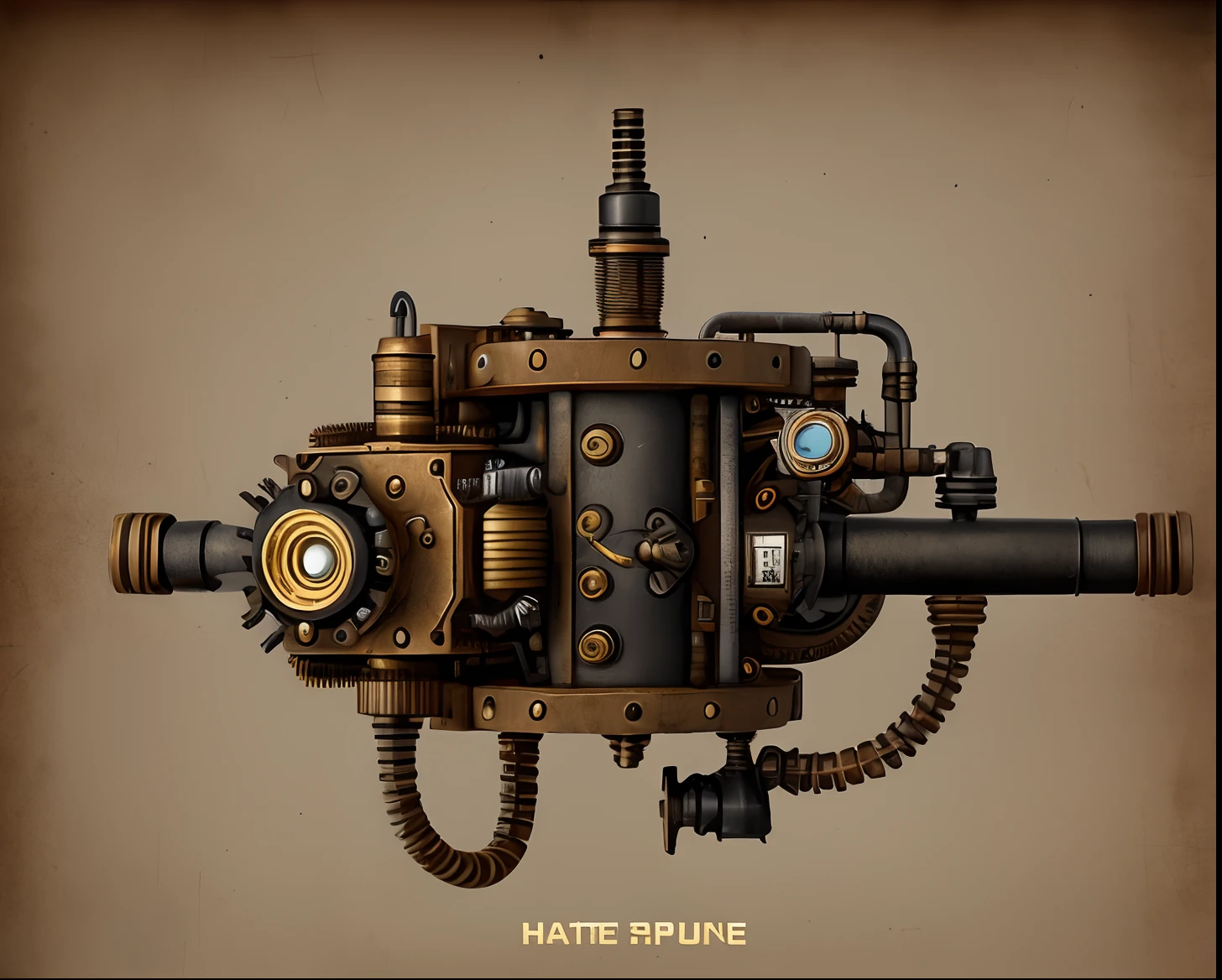 Hate valve, steampunk