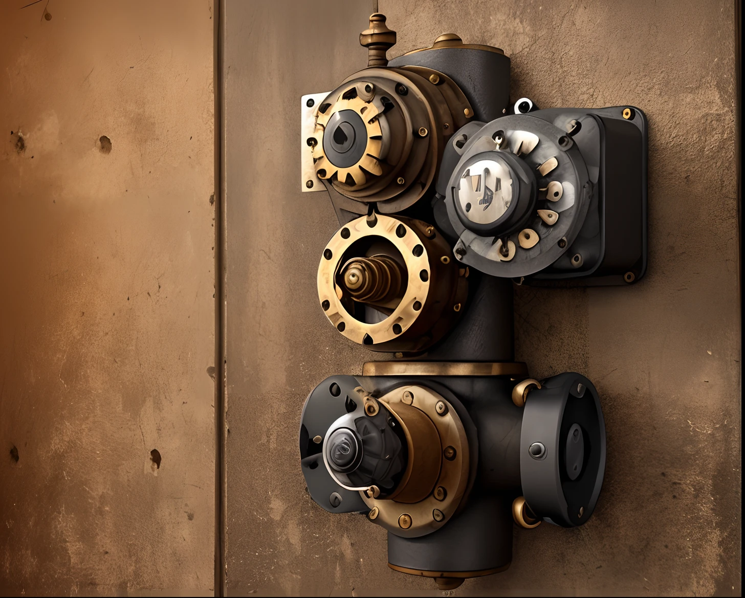 Hate valve, steampunk