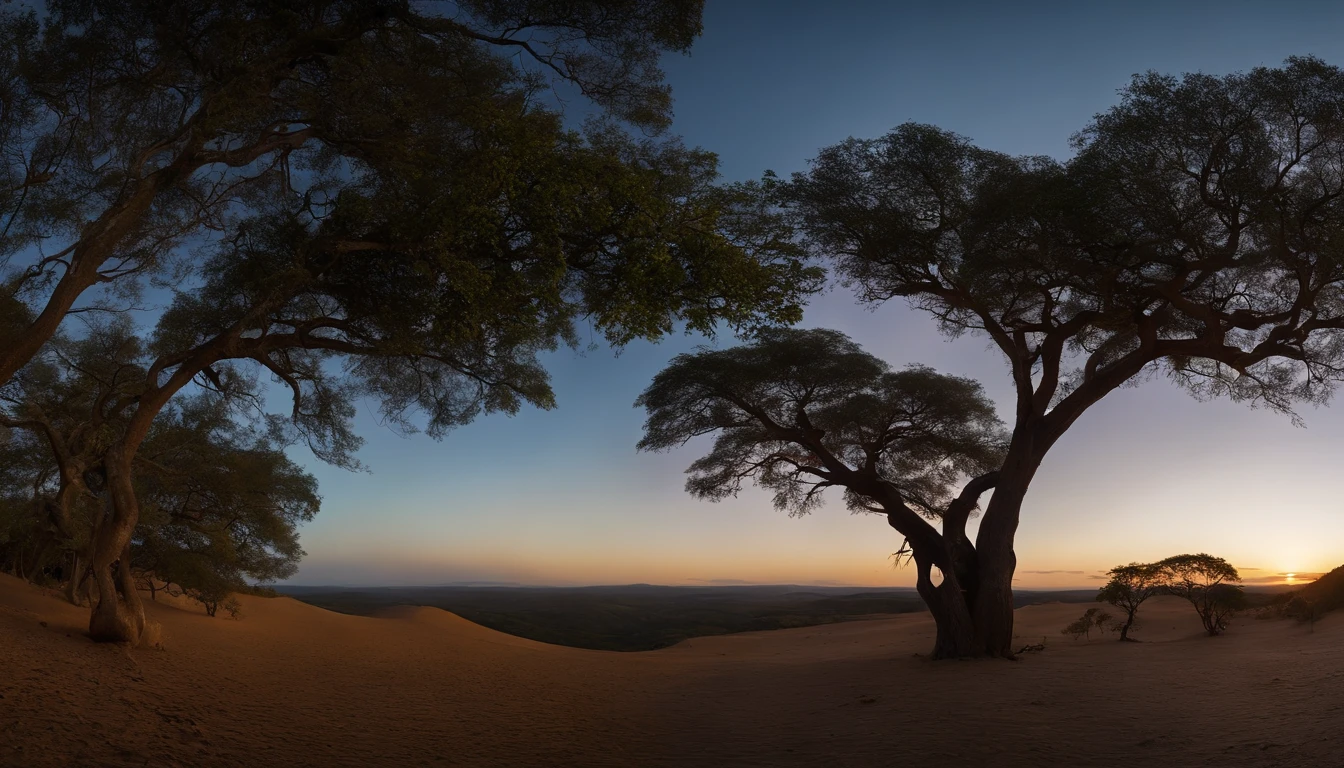 Fotografando uma bela cena, paisagem maravilhosa, Blue sky with clouds, Scenery of the Brazilian cerrado, Grama Verde, com Serra Geral, Remains of large trees, fotografado com fase 16-24mm, Bottom-up angle, volumetric light, fotorrealista, luz cremosa, semelhante ao filme Mad Max, "cinemactic, hiper-detalhado, detalhes insanos, cores lindamente graduadas, Motor irreal, DOF, Super-Resolution, Megapixel, cinematographic lightning, antialiasing, FKAA, TXAA, RTX, SSAO, Post-processing, post - production, Mapeamento de tons, .cgi, VFX, SFX, incrivelmente detalhado e complexo, Hiper maximalista, hiper-realista, volumetric, fotorrealista, ultra fotorrealista, ultra detalhado, detalhes intrincados, 8k, super detalhado, colorido, Volumetric lighting, HDR, motor realista e irreal, 16k, foco nítido