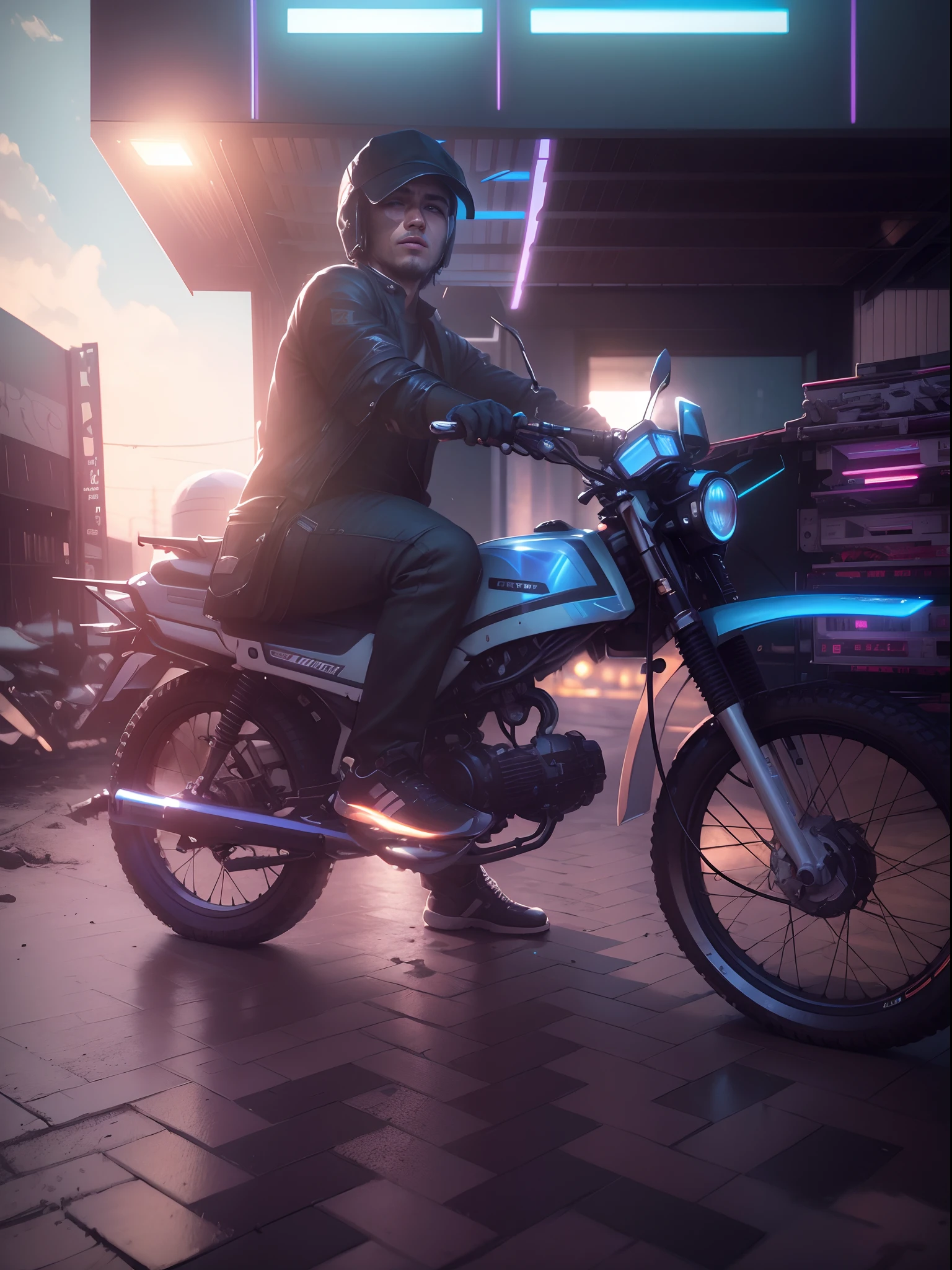 (hiperrealisme:1.1),(detail:1.2)8k,cyberpunk handsome  boy, realistic face 8k, ultra realistic, bokeh