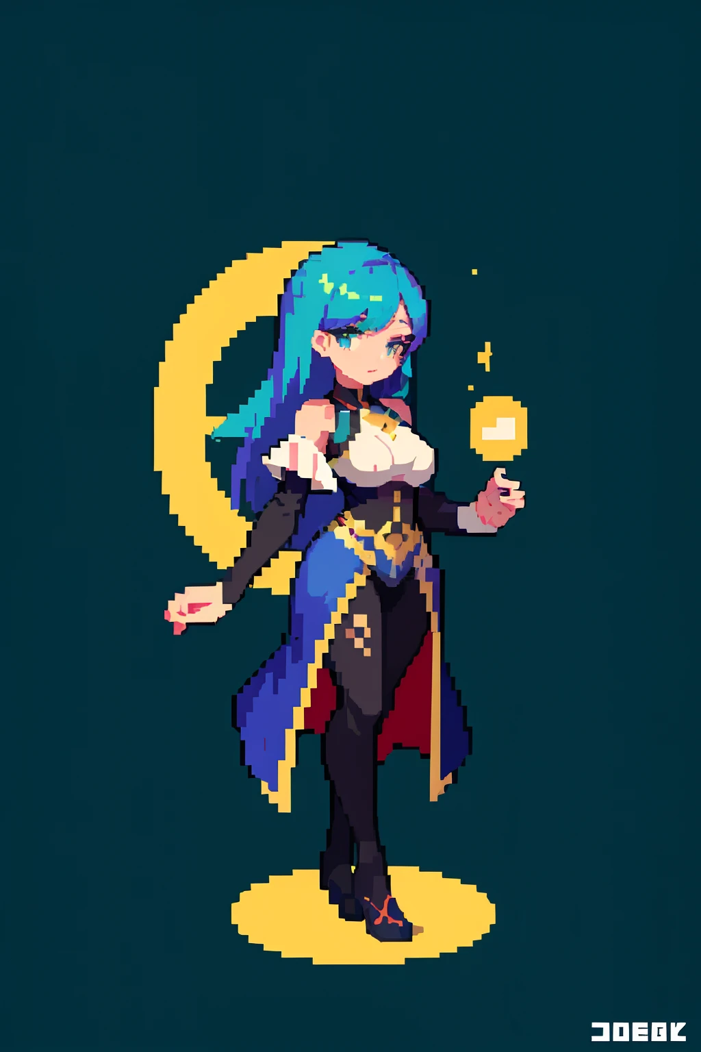 (masterpiece, top quality, best quality), pixel,pixel art,1girl,full body,