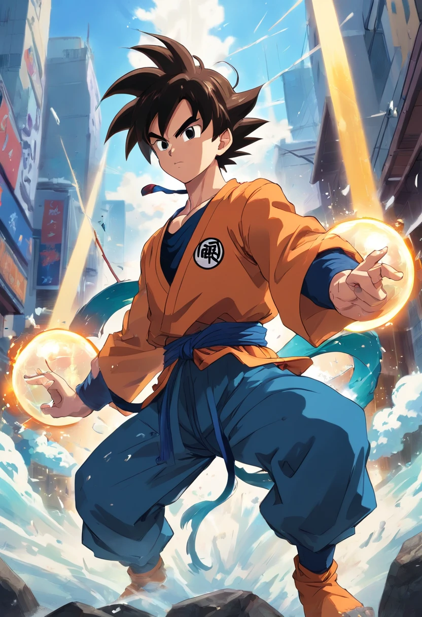1 macaco, Wukong, voador, Cloud, Vara de aro dourada, artes marciais, poderoso, musculoso, cabelo pontudo, IG laranja, Roupas de treino com peso, Saiyajin, Super Saiyajin, energy blast, forte, determinado, Lutando, training, torneio de artes marciais, Dragon Ball, Agulhas de chuva voadoras, Kamehamehapo, Dragon radar, Dragon Ball Z, Anime peito grande, Action, aventura, Epic battles, morphing, amizade, lealdade.