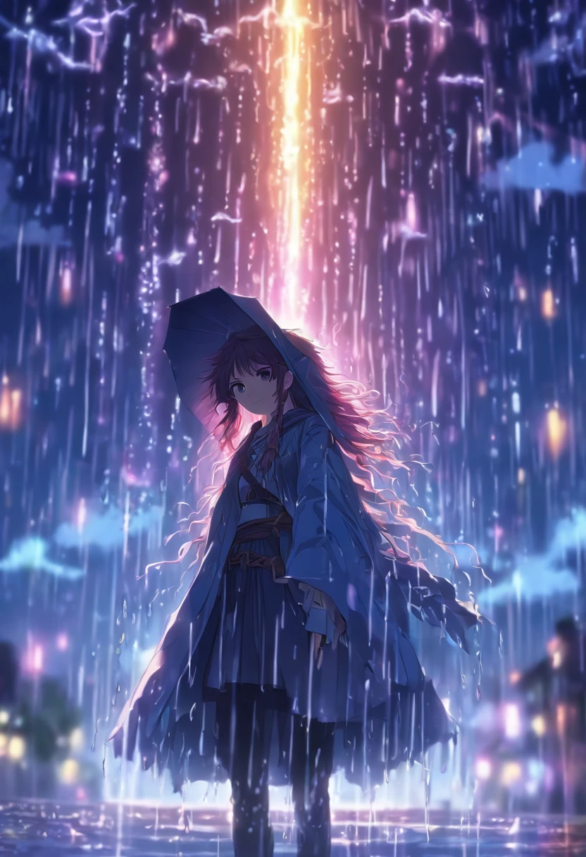 (((Rain))) best quality, ultra-high resolution, 4K detailed CG, masterpiece, house, Celtic mythology, ((Rain)), Celtic image, aesthetic, screen-centric