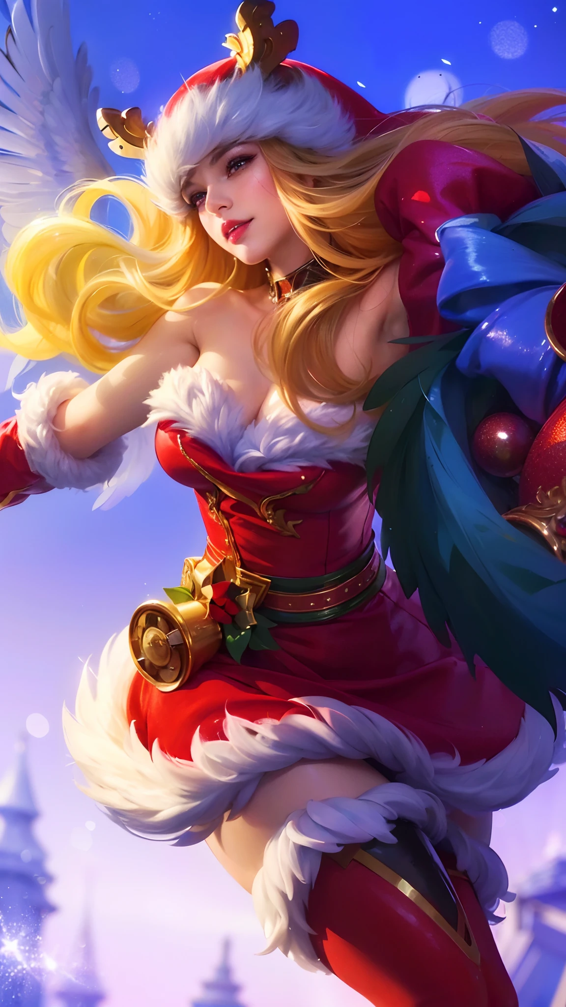 (8k, RAW photo, photorealistic:1.25) ,( lipgloss, eyelashes, gloss-face, glossy skin, best quality, ultra highres, depth of field, chromatic aberration, caustics, Broad lighting, natural shading,) looking at viewer with a serene and goddess-like happiness, hair covering one eye