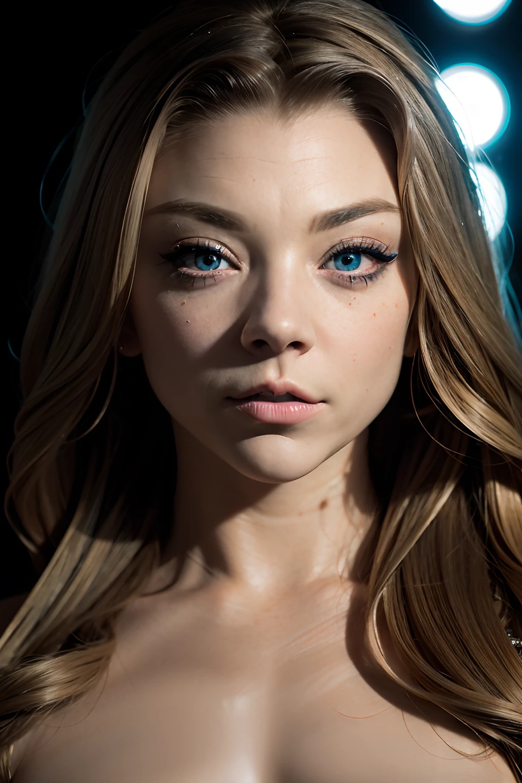 nataliedormer,beautiful,detailed eyes,beautiful,detailed lips,extremely detailed eyes and face,extremely detailed eyes and face,long eyelashes,portrait,color photography,pale skin,natural lighting,nude