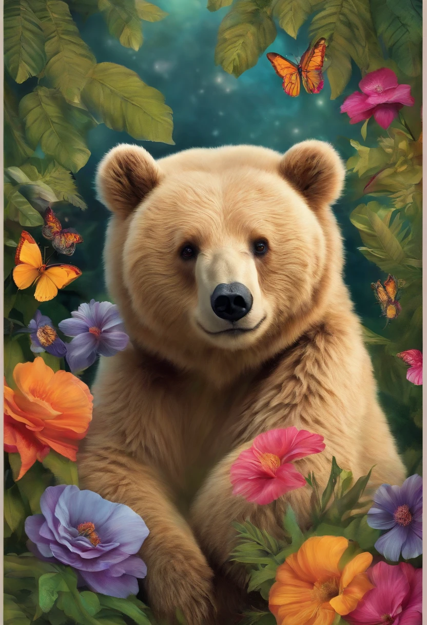 sticker de oso