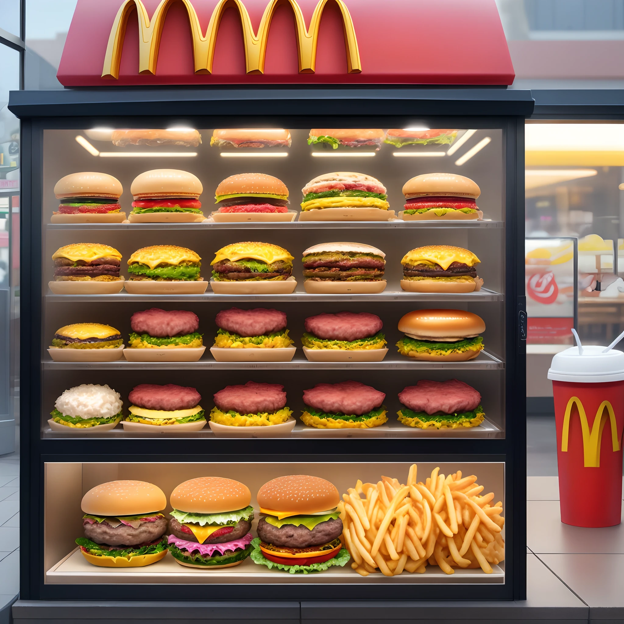 mcdonalds、hamburgers、All types、Compare、Fashionable、image