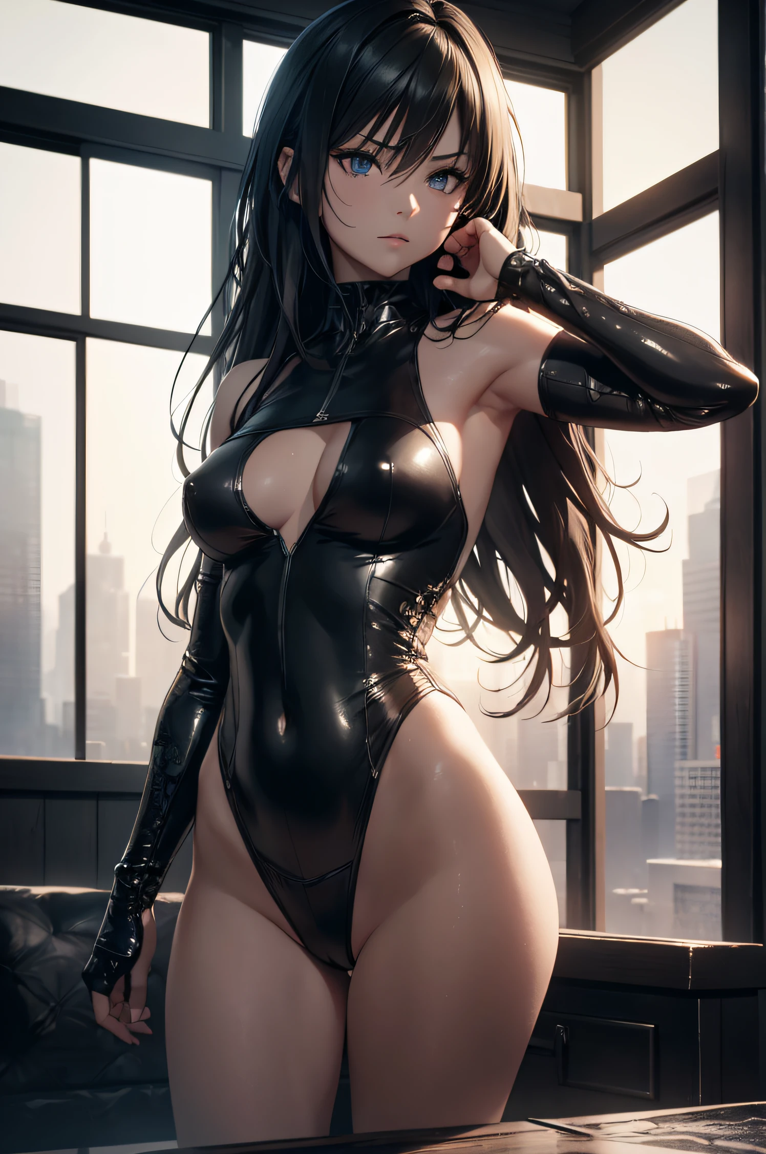 A naked woman, bathing, sleeveless, long hair, dynamic pose, 3d, (8k), detailed texture,(hyperdetailed), (photo realistic), cinematic light, cinematic action, highly detailed, realistic, Isometric, full body, in frame, driven expression, dark theme, (extremely detailed eyes), detailed symmetric realistic face, extremely detailed natural texture, masterpiece, extremely detailed, amazing, fine detail, rich colors, hyper realistic lifelike texture, dramatic lighting, unreal engine, trending on art station, photo realistic, RAW photo, high quality, high res, sharp focus, extremely detailed, cinematic lighting, 8k, high definition, cinematic, neoprene, unreal engine 5, ultra sharp focus