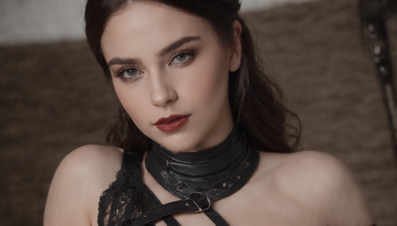 beautiful girl in short ripped black leather lingerie, Black corset, servidumbre, bragas de cuero, fondo, En cuclillas a cuatro patas en la nieve, tetas grandes y apretadas, noche oscura, cabello rojo oscuro, cuerpo completo, BDSM, Highly Detailed Face and Skin Texture, ojos detallados, ((Shibari)), Sometido, (((Calidad superior, 8k, Obra maestra: 1.3))), foco nítido: 1.2, Moist body: 1.5 rosas con espinas, verano, invierno, Clima tormentoso, Ultra detallado, realista, Calidad 8K, volumetic, Cara perfecta, face symmetrical, Sin deformidades, beautiful girl, Cuerpo completo