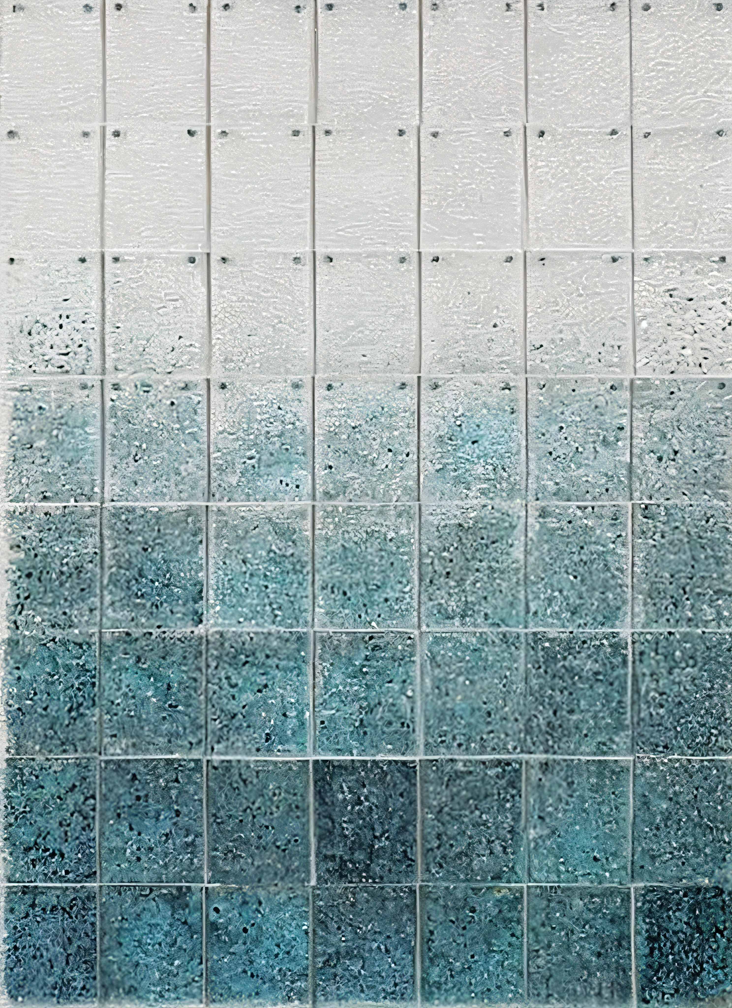 "The Encounter Between Ocean and Sky": Imagine how ocean and sky merge into an abstract landscape, using geometric shapes and vibrant colors.