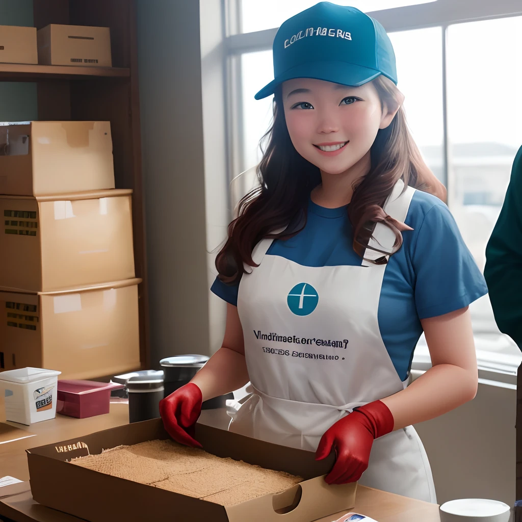 Help me make some photos of volunteering