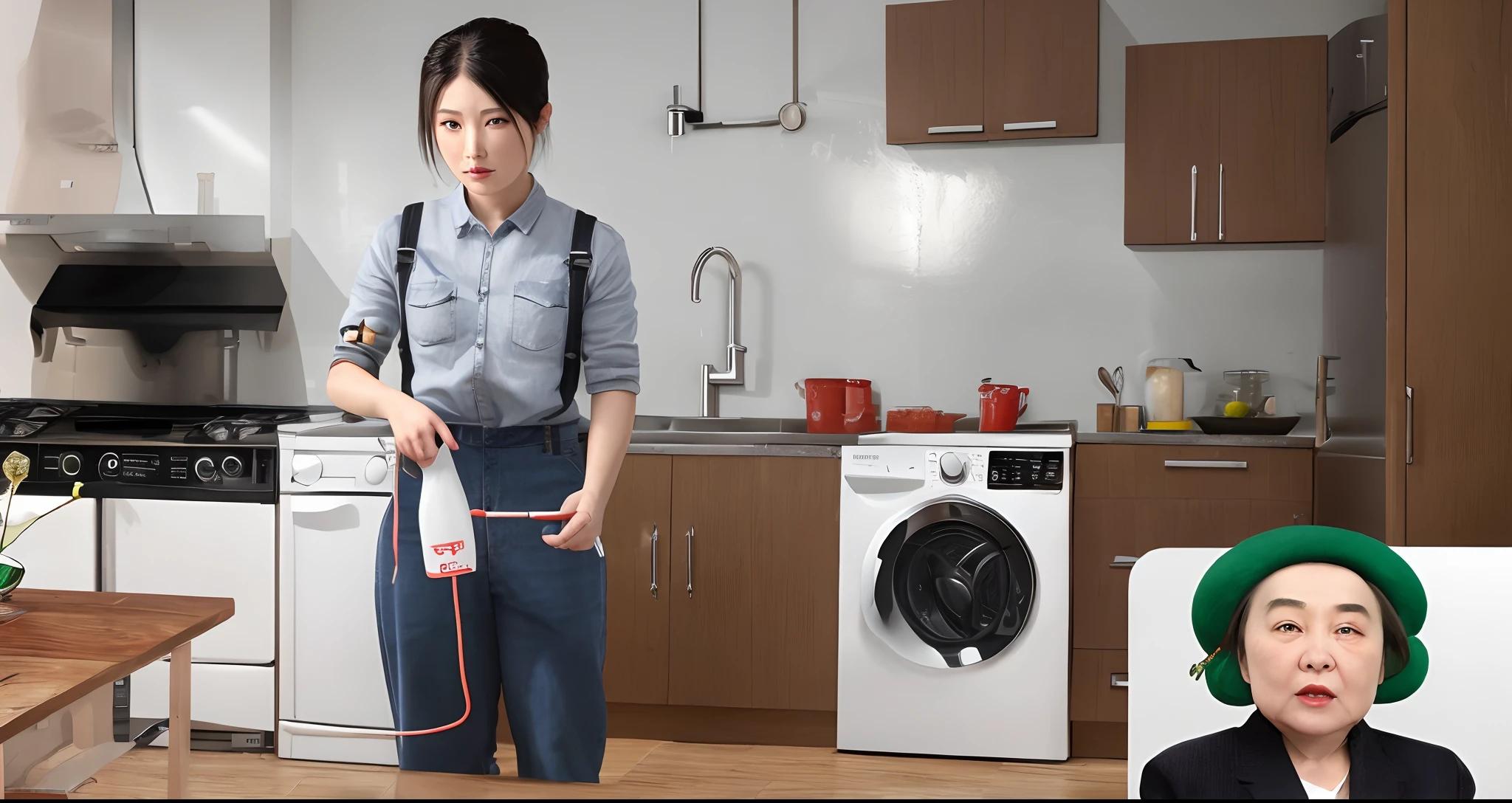 Learn Lei Feng home appliance maintenance
