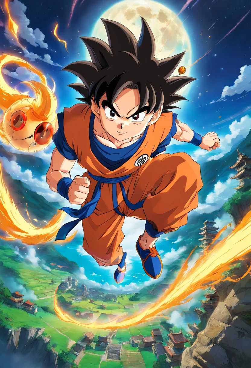 estilo anime, Goku, Dragonball