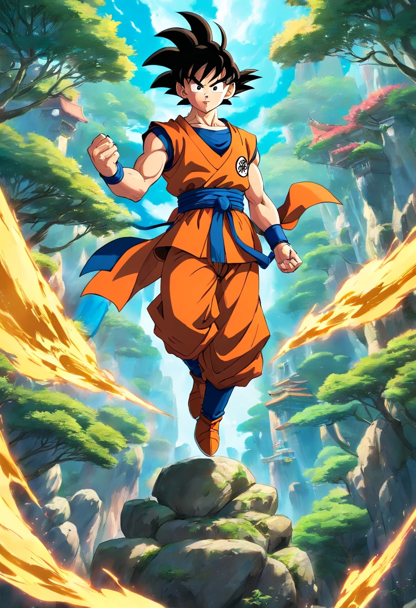 estilo anime, Goku, Dragonball