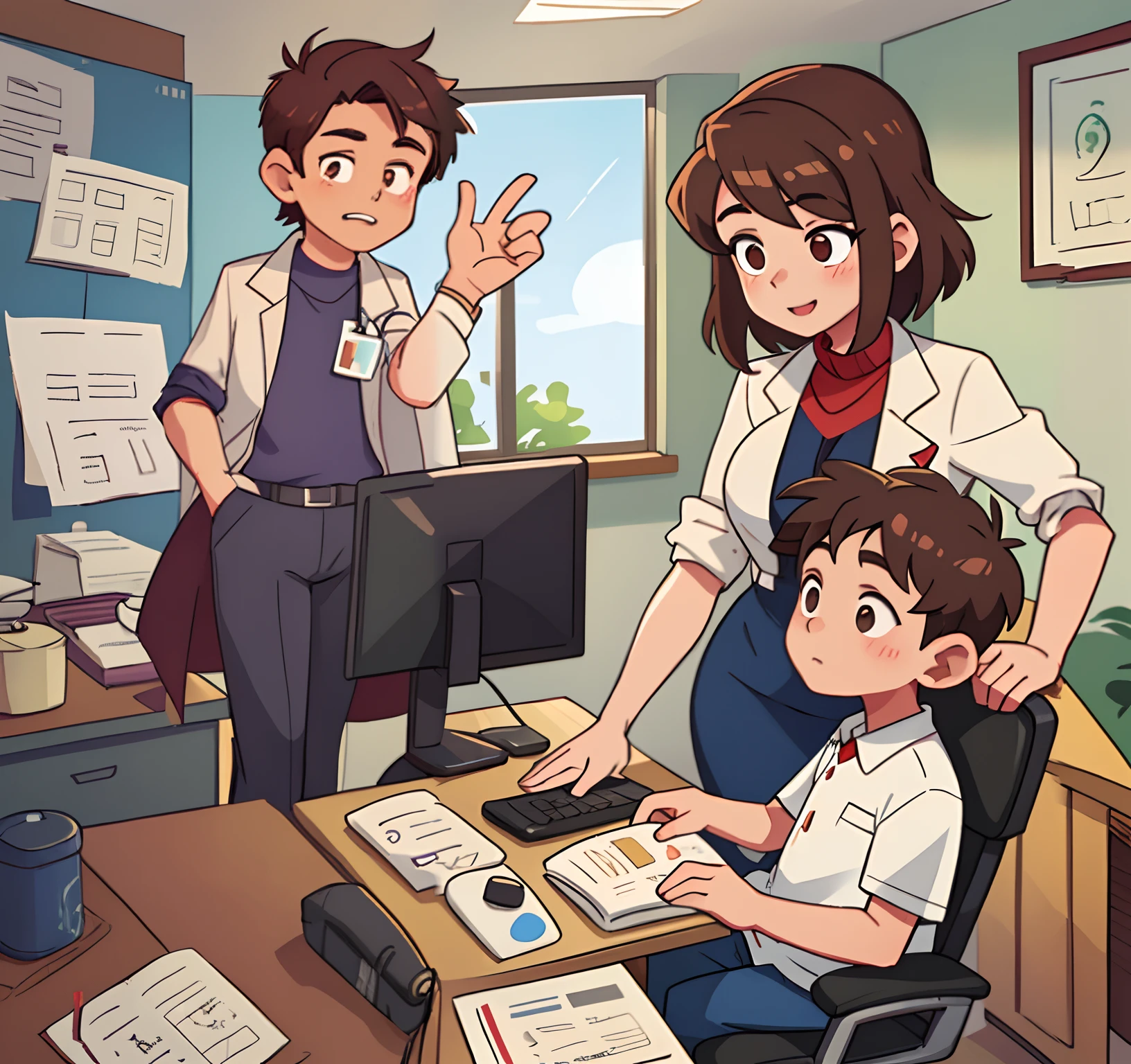 male doctor