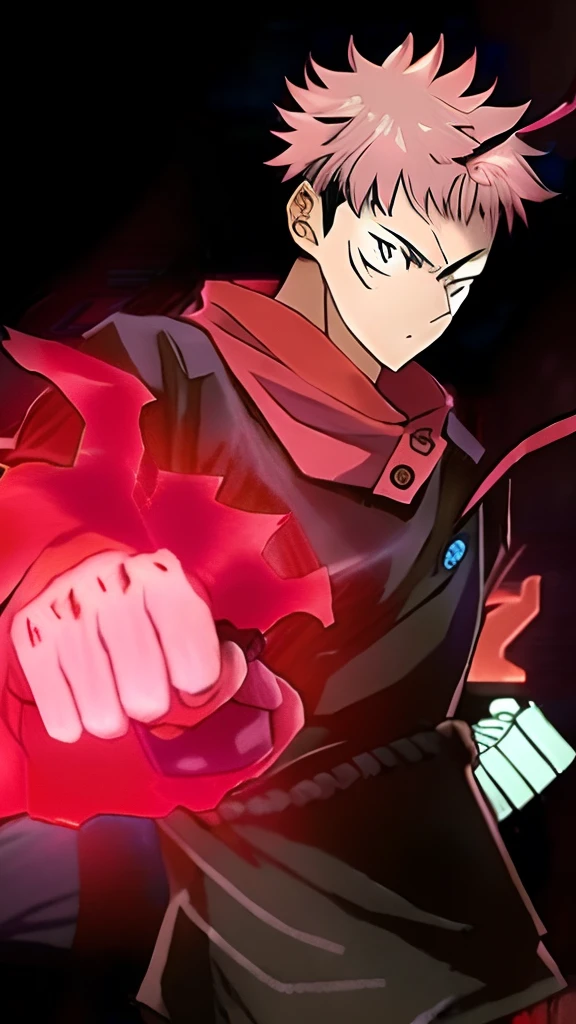 a close up of a person with a fist in their hand, jujutsu kaisen, hijikata toushirou of gintama, key anime visual, key anime art, style of red line anime movie, anime style like fate/stay night, trigger anime artstyle, hijikata toushirou, akira anime, shuushuu anime image