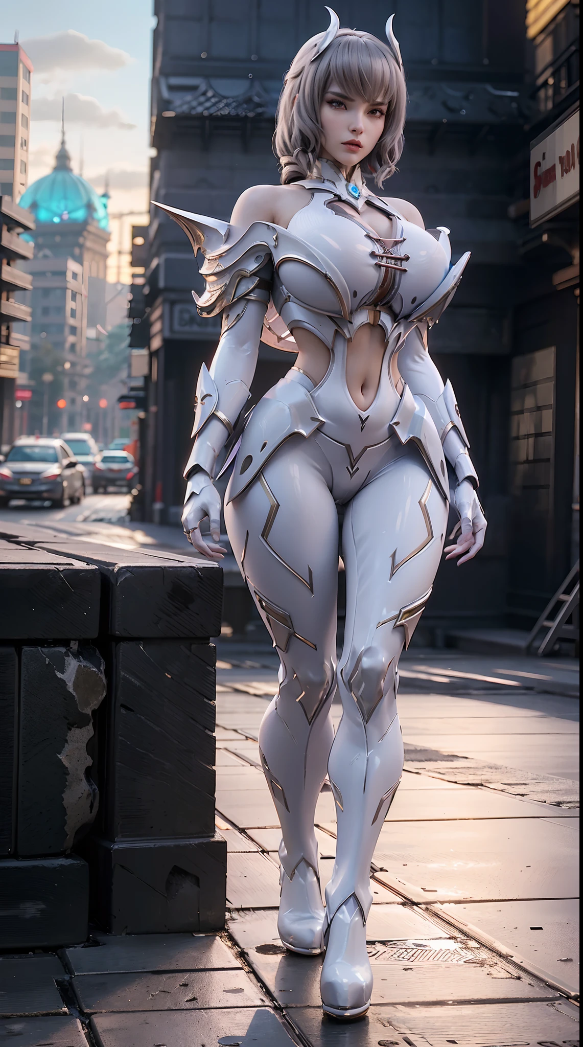 1GIRL, SOLO, COQUETTE, (DRAGON QUEEN HELM), (HUGE FAKE BOOBS:1.3), (STREET CITY BACKGROUND), (FUTURISTIC ICE PHOENIX MECHA CROP TOP, ROYAL CAPE, CLEAVAGE:1.2), (SKINTIGHT YOGA PANTS, HIGH HEELS:1.2), (PERFECT BODY, FULL BODY VIEW:1.5), (LOOKING AT VIEWER), (WALKING DOWN:1.2), MUSCLE ABS:1.3, ULTRA HIGHT DEFINITION, 8K, 1080P.