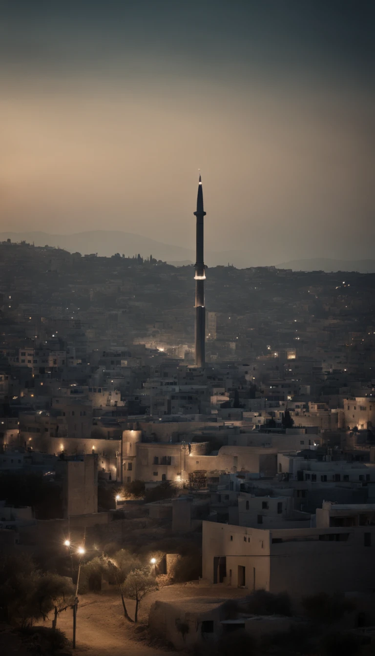 Israel、A city scape、missile