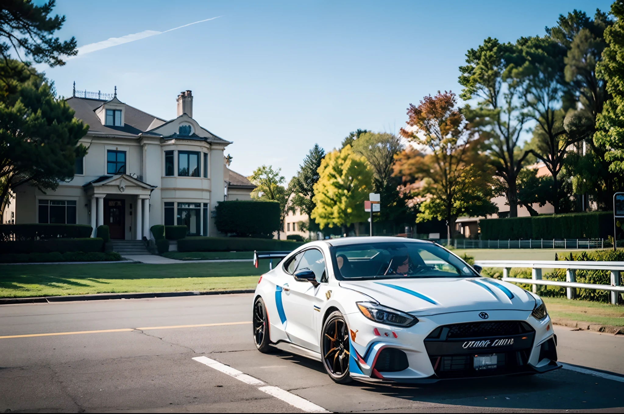 racer,The exterior is in the style of a unicorn,golden colored,Cool