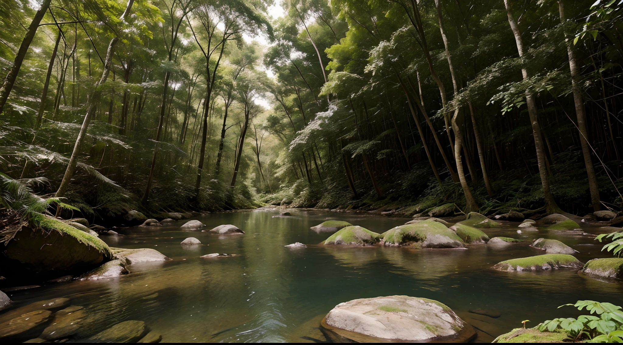 Images of surrounding vegetation shown and environmental challenges highlighted
