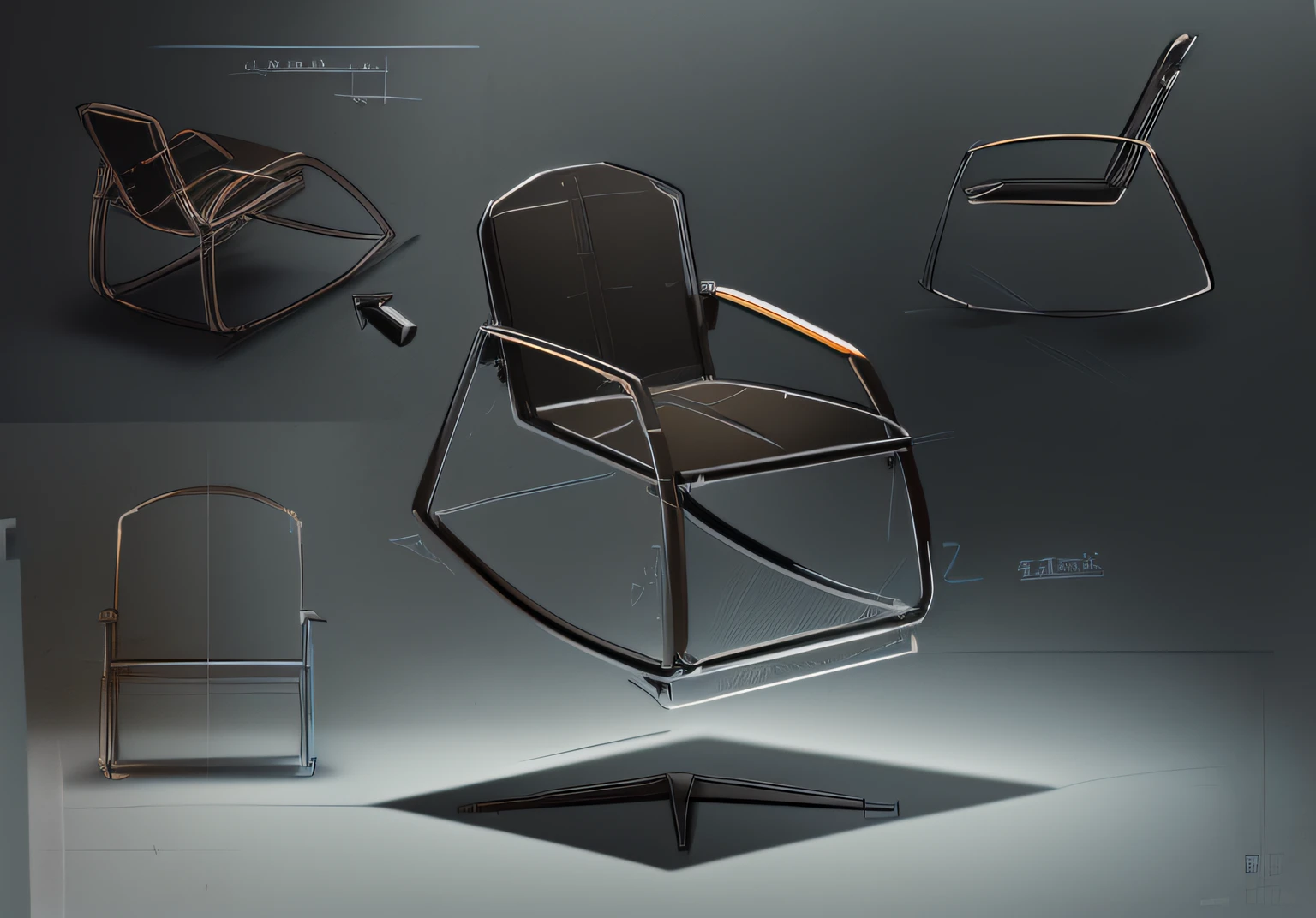 Sketch of chair and chair with seat and backrest, prop design, product design concept, concept sketches, conceptual drawing, Concept illustration, industrial design concept, blacksmith product design, Product concept, technical sketch, concept design, furniture concept photo!!, Product design, futuristic product design, concept sketches, object concept art, industrial design blueprint, a sketch