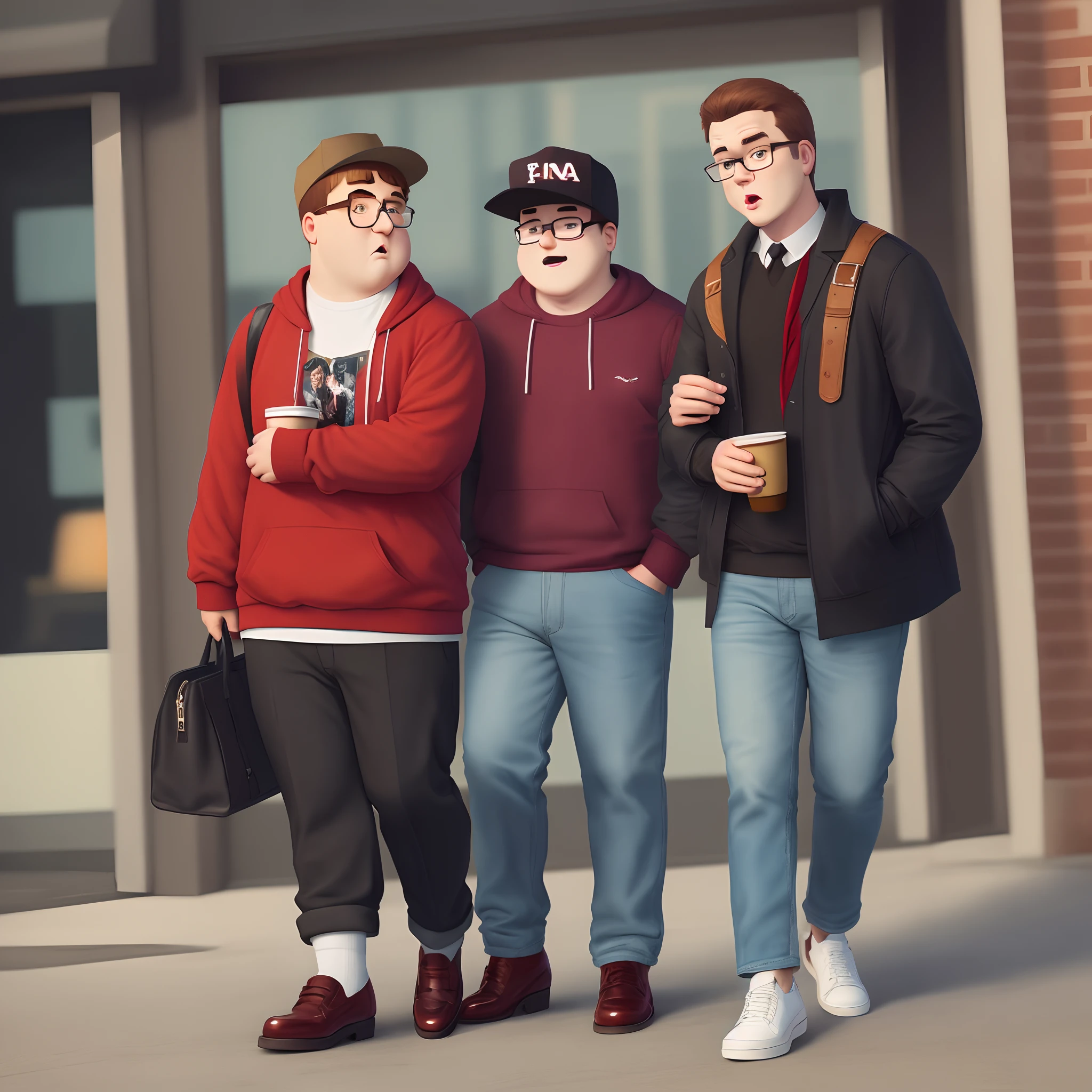 Peter griffin sipping on lean with balenciagas on