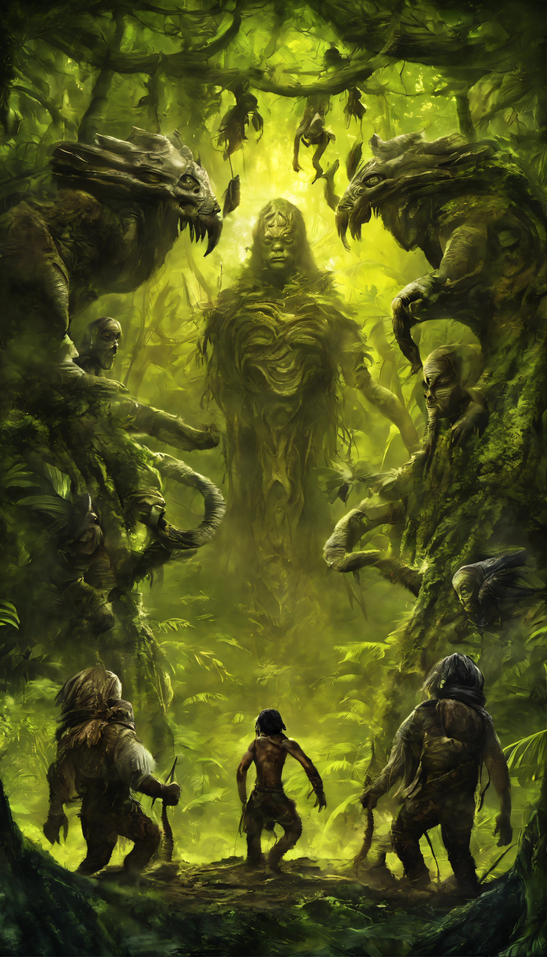 (2 pictures of cute Na'vi kids Tucker and Kelly),Have fun in the forests of the planet Pandora, (Tucker and Keeley: 1.5), (The tree of the soul of the Na'vi: 1.0)
(The purple light of the soul tree seed floated)magical concept art, lush alien landscape, Alien Jungle Rich and diverse lush alien worlds,
alien forest in background, avatar landscape, Alien Paradise, concept art magical highlight, concept art stunning atmosphere, Strange alien forest