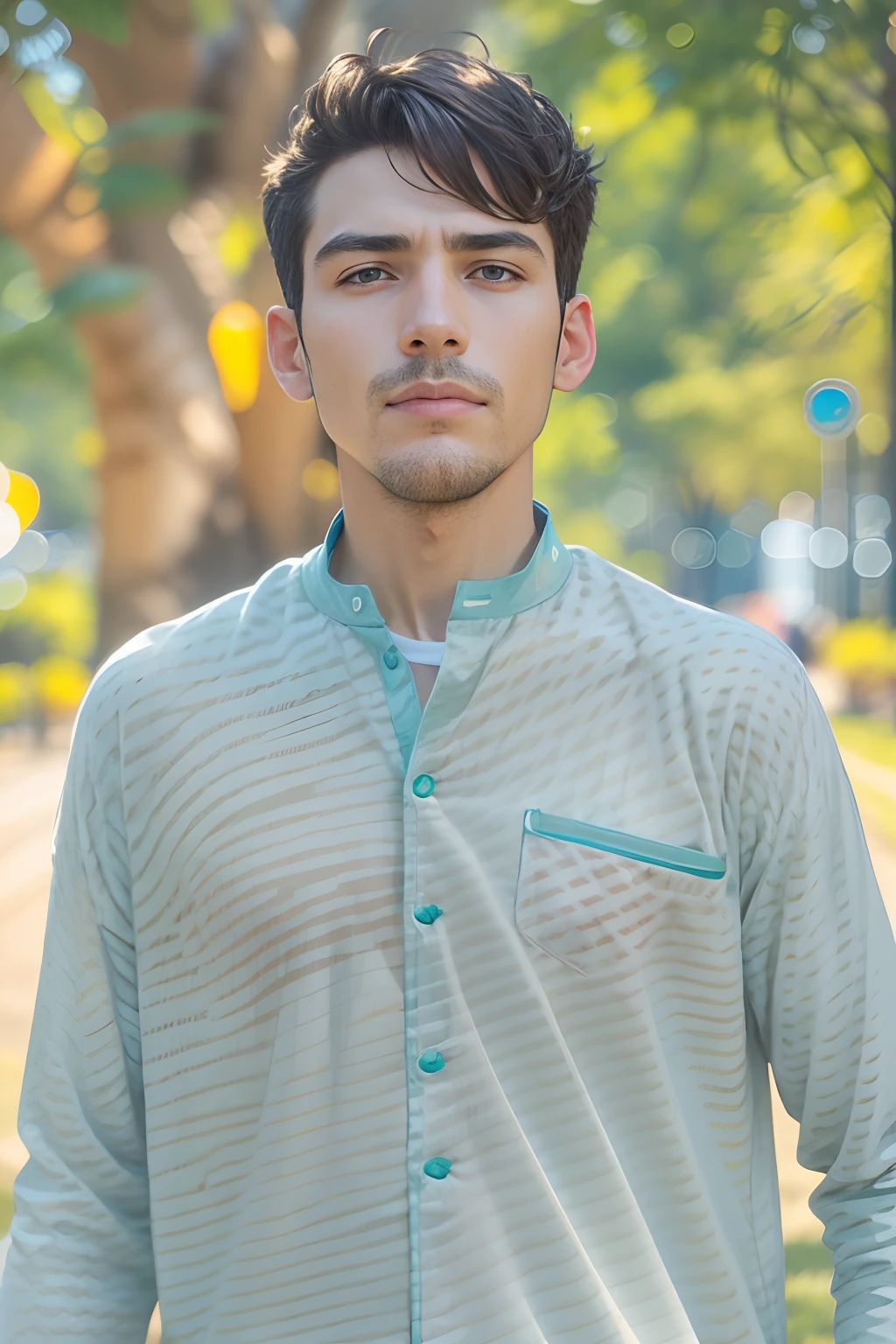 Background change cloth change