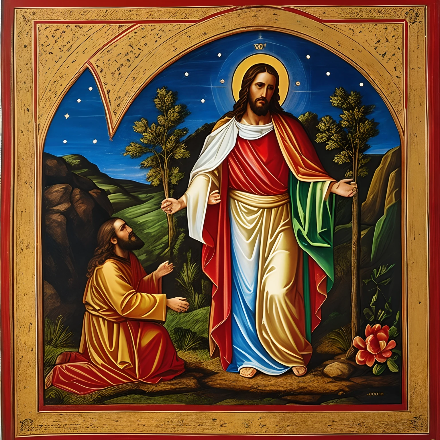 Jesus 40, forty Jesus, forty days and forty nights