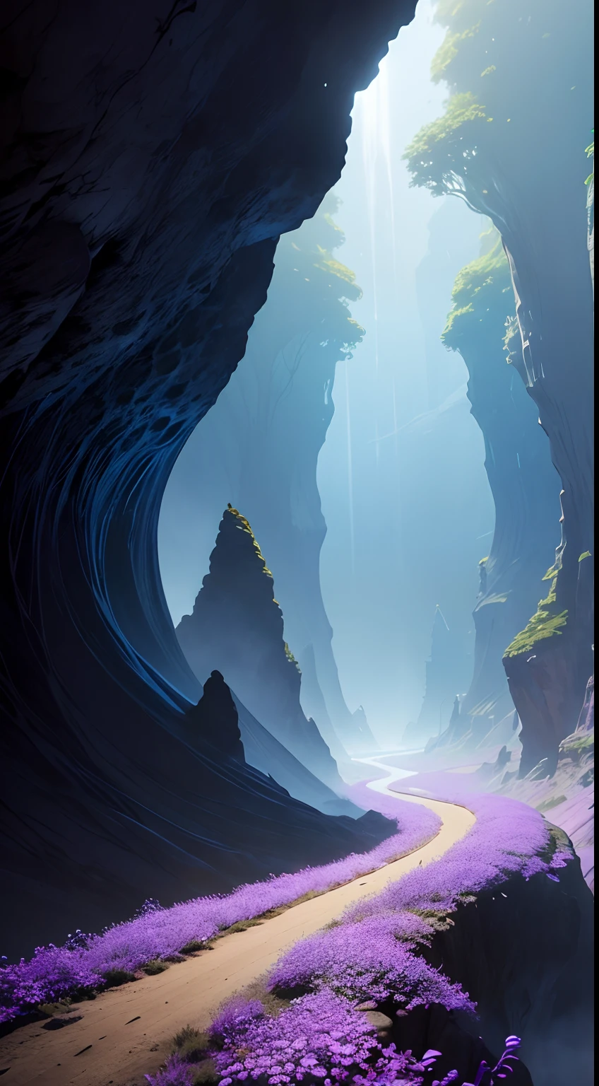 When I landed on the surface of the moon, I was amazed by what I saw. I found a magnificent scene, as if I were in a magical dreamland. The lunar underworld is a vast and mysterious labyrinth full of incredible wonders. The huge cave extends to the horizon and emits a faint blue light, like a dreamy aura. The interior of the cave is covered with colorful crystals that emit a dazzling glow, making you feel like you are in a magical crystal palace. At the end of the cave, a huge underground river flows slowly. The river has a mysterious purple color and gives off an intoxicating fragrance. Colorful plants float on the surface of the water, which shimmer in enchanting colors in the faint moonlight, like a dreamlike wonderland. Walking along the river, I found a huge underground forest. The trees rise tall, with dense foliage and flourishing. The trunk is covered with a strange texture, smooth and powerful, as if it contains endless energy. The animals in the forest are also unique and exotic, birds spread their wings and emit beautiful songs, and small animals play under the trees, like a harmonious and peaceful small world. Out of the underground forest, I came to a vast underground plain. The plain is covered with soft moon dust, like delicate fluff, and it makes a slight sound when stepping on the foot. At the end of the plain is a huge underground city. Towering buildings stand on the plain and exude modern technology. Through the transparent façade of the building, you can see the people coming and going in the city. This underground world made me feel the boundless imagination and creativity of human beings, and it is a mysterious and fascinating place.