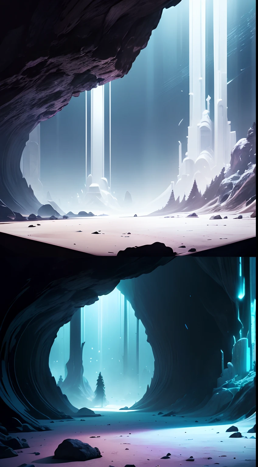 When I landed on the surface of the moon, I was amazed by what I saw. I found a magnificent scene, as if I were in a magical dreamland. The lunar underworld is a vast and mysterious labyrinth full of incredible wonders. The huge cave extends to the horizon and emits a faint blue light, like a dreamy aura. The interior of the cave is covered with colorful crystals that emit a dazzling glow, making you feel like you are in a magical crystal palace. At the end of the cave, a huge underground river flows slowly. The river has a mysterious purple color and gives off an intoxicating fragrance. Colorful plants float on the surface of the water, which shimmer in enchanting colors in the faint moonlight, like a dreamlike wonderland. Walking along the river, I found a huge underground forest. The trees rise tall, with dense foliage and flourishing. The trunk is covered with a strange texture, smooth and powerful, as if it contains endless energy. The animals in the forest are also unique and exotic, birds spread their wings and emit beautiful songs, and small animals play under the trees, like a harmonious and peaceful small world. Out of the underground forest, I came to a vast underground plain. The plain is covered with soft moon dust, like delicate fluff, and it makes a slight sound when stepping on the foot. At the end of the plain is a huge underground city. Towering buildings stand on the plain and exude modern technology. Through the transparent façade of the building, you can see the people coming and going in the city. This underground world made me feel the boundless imagination and creativity of human beings, and it is a mysterious and fascinating place.