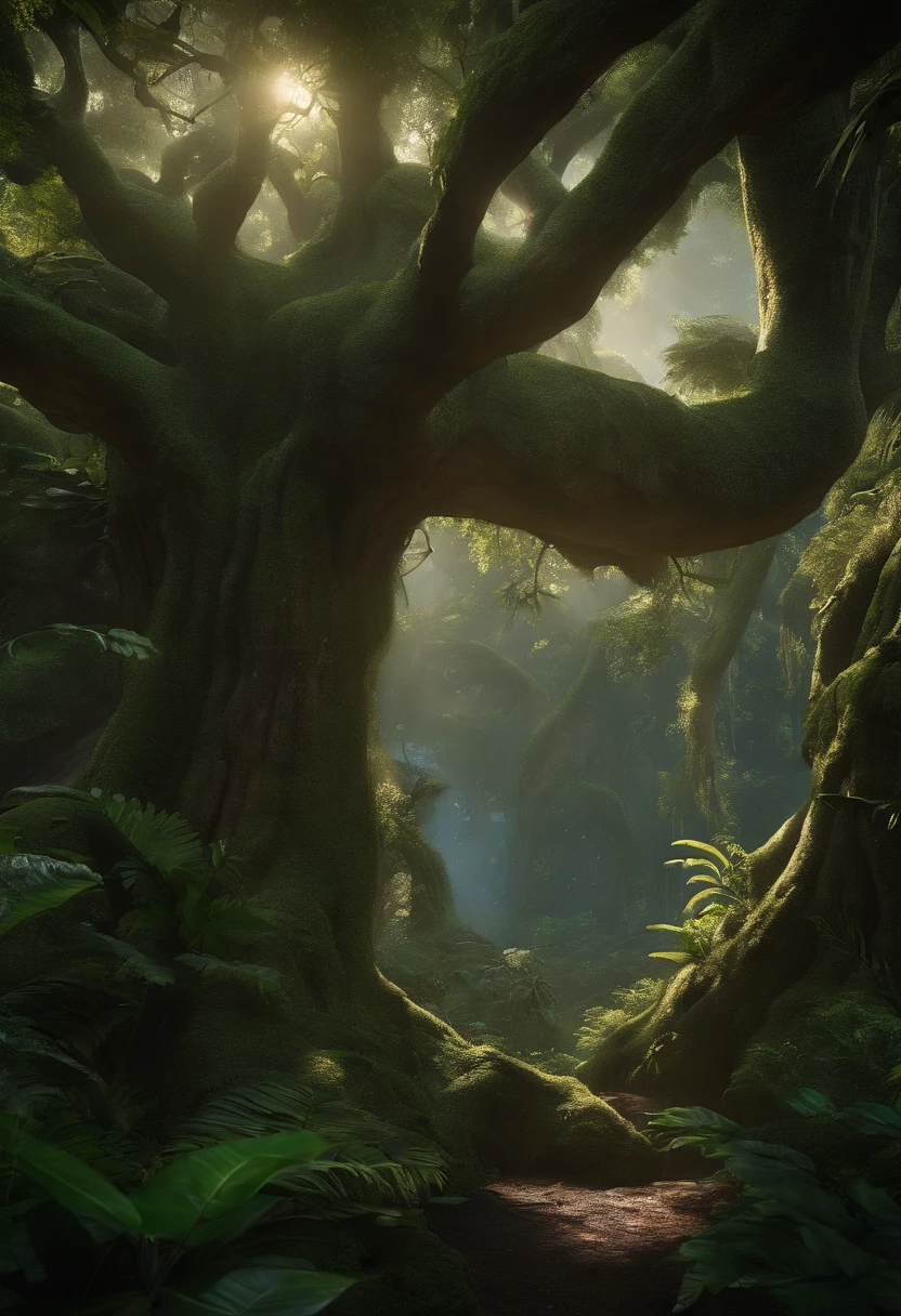 Epic, outside, Ultra HD, Masterpiece, Anatomically correct, Super detailed, Textured skin, Best quality, 8K, high resolution 
(2 lovely Na'vi kids, Tucker and Keeley, Have fun in the forests of the planet Pandora) (Tucker and Keeley: 1.5), (The tree of the soul of the Na'vi: 1.0), Na'vi premises.
(Majestic, Tall buildings), Full of life, Dense trees, stars, Enigmatic Atmosphere, exotic plants, Majestic, Tall, Brightly colored, Active, Elemental Night, Quiet, Mystery movie footage, Fantasticism, Sci-fi