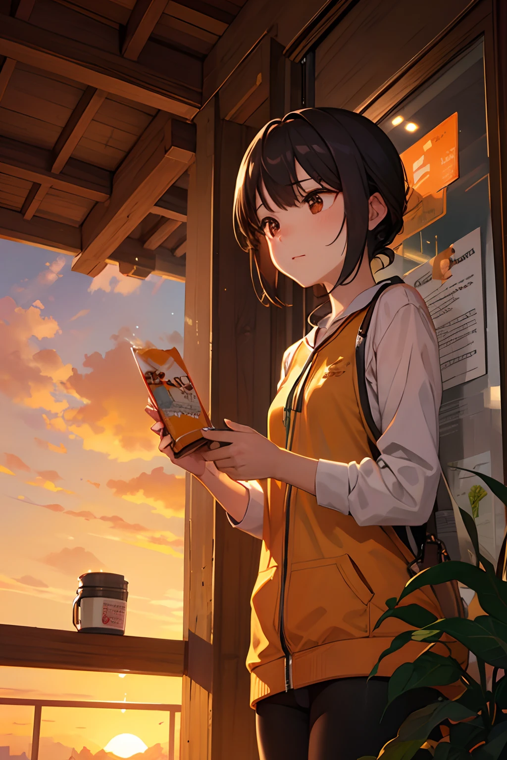 Tangerine flavor,sunraise,shoun,Cicada chirping
