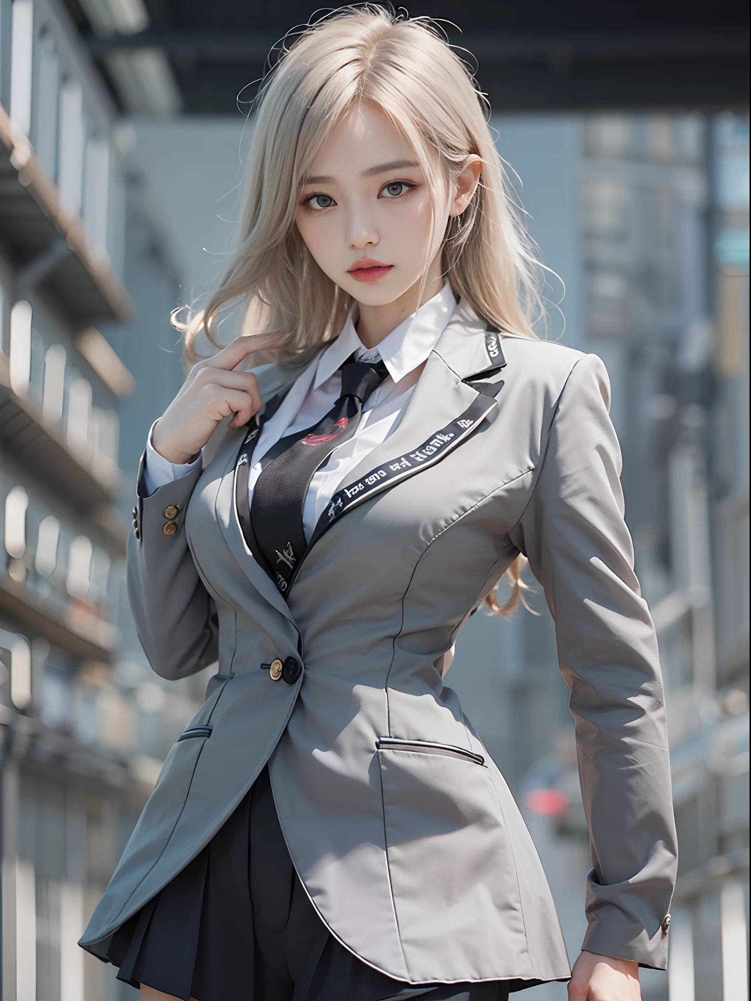 OL lady in strict business suit、Head to the computer、drooing eyes: 1.3,, (in 8K) , master piece, (No retouching, Lip gloss, False eyelashes, Real Skin, of the highest quality, 超A high resolution, depth of fields, chromatic abberation, Caustics, Wide Lighting, Natural Shading))Korean Idols、Live action、Sauce order、Japanese Models, Shot with Canon EOA 6 D Mark II, taken with canon eos 5 d mark iv, Young Gravure Idol,