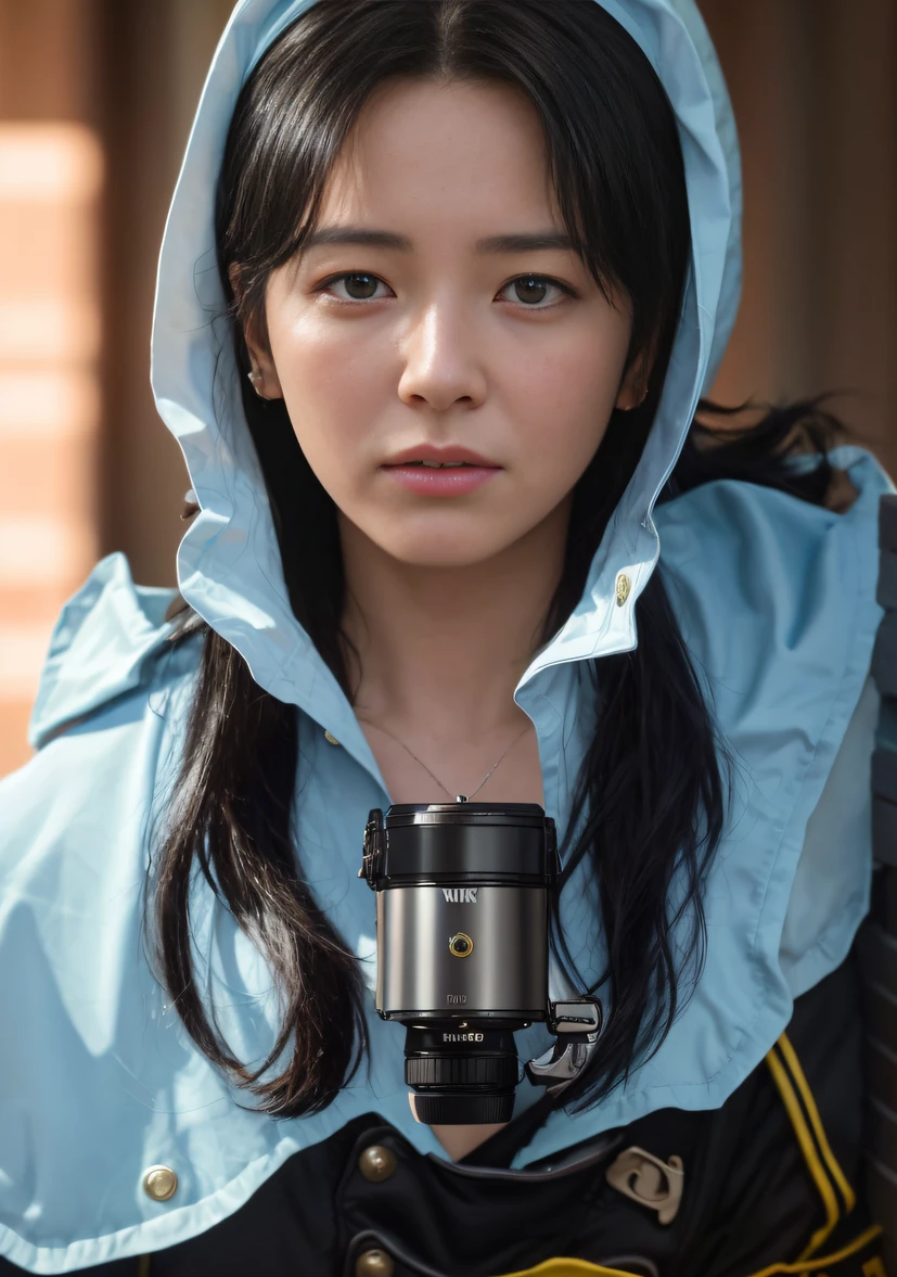 8K quality,1 girl,A fictional town around the city, East City Mel is a detective of the town police department, Mel's daily work is to deal with the paranoid old lady's complaints about , and the unfortunate neighbor's addict, what makes her more troublesome is the bad girl disappearance that has passed for a year without making the slightest progress, Katie's mother will use the media to accuse Mel and the police department of ineffective handling at every opportunity, which also embarrasses Mel, and the new storm rises from the horizontal plane, a naked female corpse is found to be the town's age mother ErinErin and the child's father have long broken off contact, and the relationship with his current girlfriend is not friendly, and the three are often aroundIn addition to the three obvious suspects, a series of people such as the pastor of the town church have also become the focus of observation, and a fascinating suspense drama begins(realisticlying:1.4),Black color hair,, RAW photogr, Sharp Re, Nikon D850 Film Stock Photo by Jefferies Lee 4 Kodak Portra 400 Camera F1.6 shots, Rich colors, ultra-realistic vivid textures, Dramatic lighting, Unreal Engine Art Station Trend, cinestir 800,floated hair,(((National style building)))Full-body side