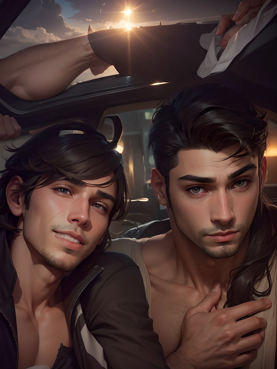 Handsome boy ultra realistic -v4