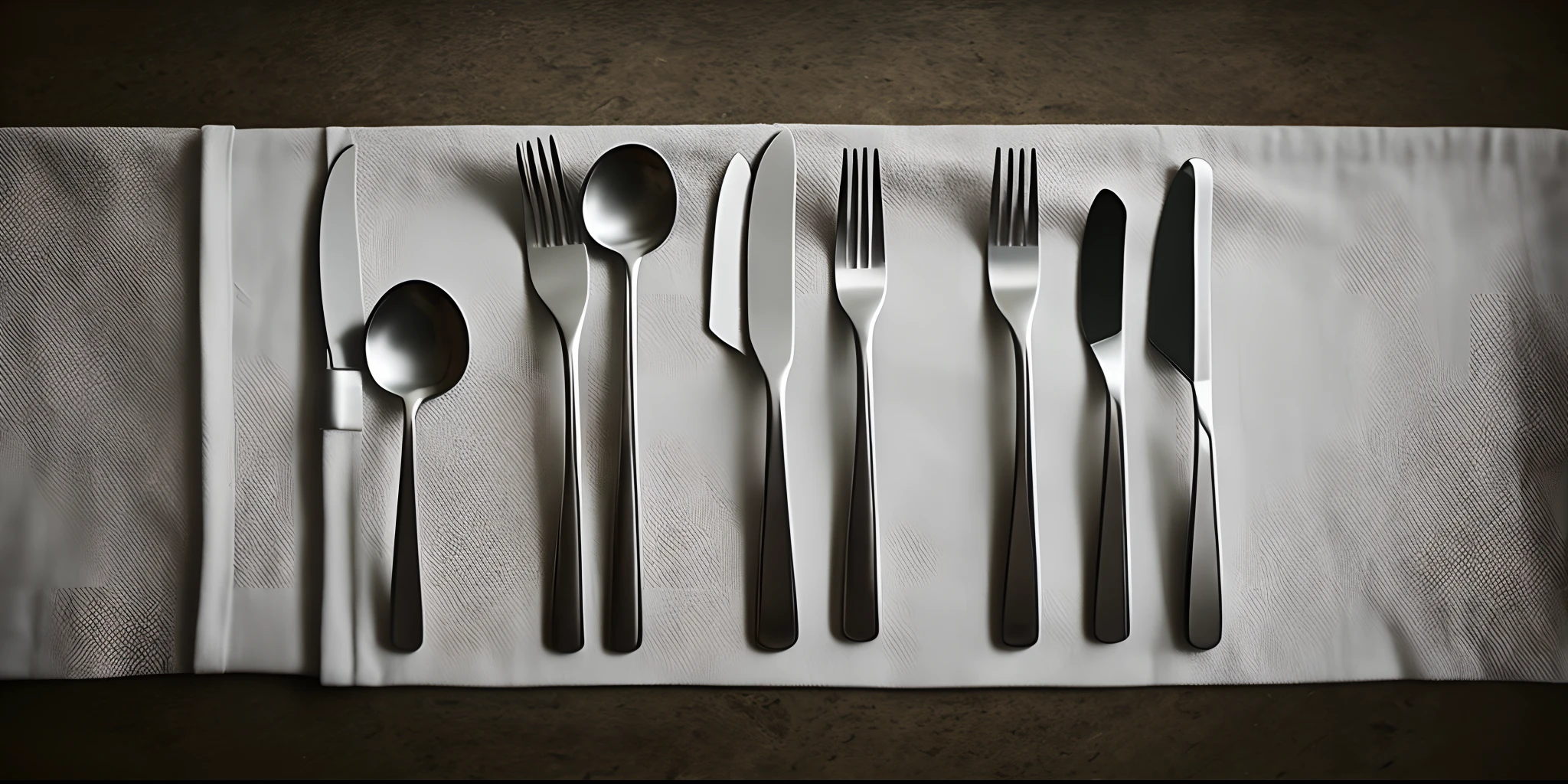 Kitchen, cutlery, real photography