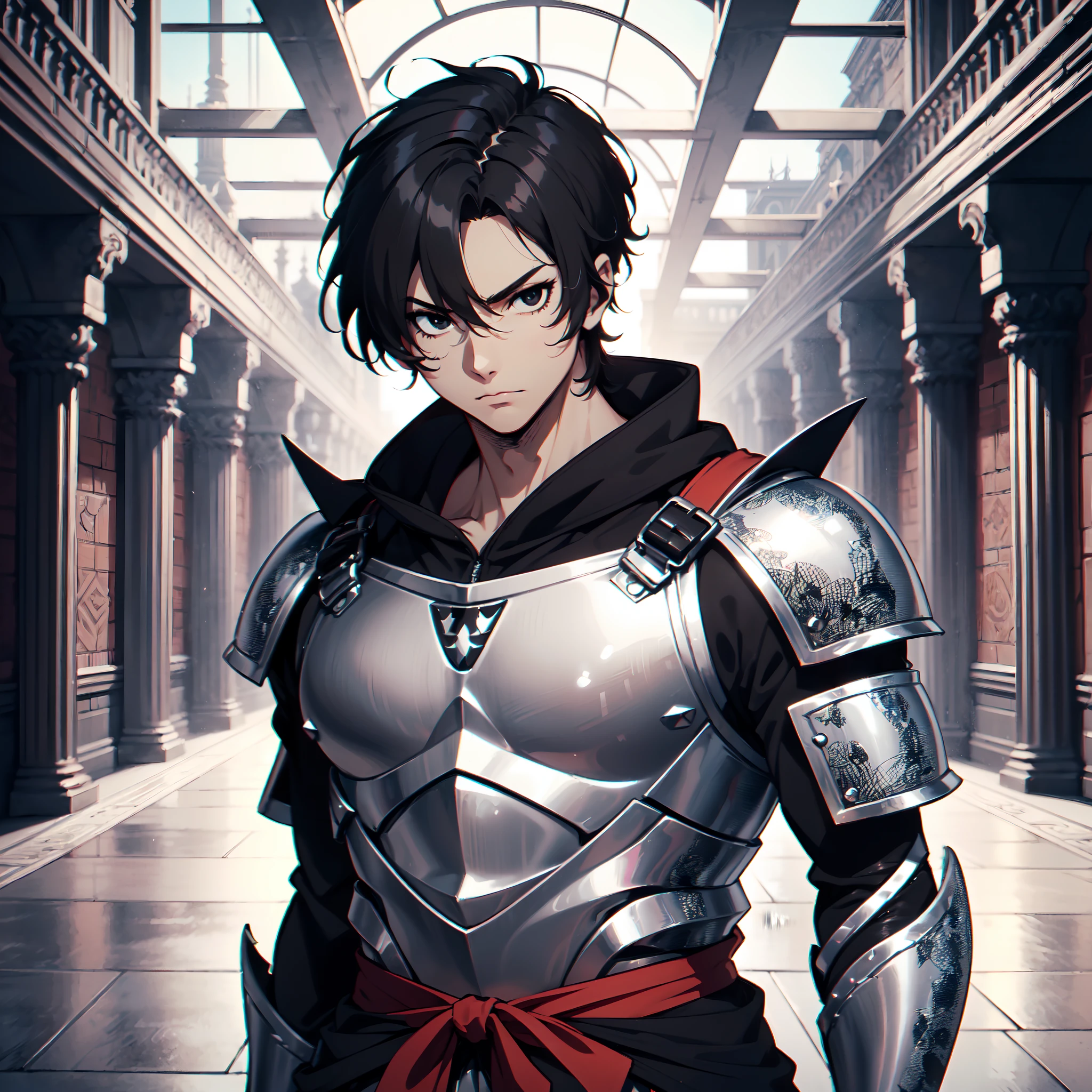 128K Ultra High Definition,
128K Ultra High Quality,
128K Ultra High Resolution,
Best Definition,
Best Quality,
Best Resolution,
Perfectly Detailed,
Perfectly Designed,
Extremely Detailed,
Extremely Designed,
Hyper Detailed,
Hyper Definition,
Hyper Quality,
Hyper Resolution,
Masterpiece,
(((Anime))),
Body Shot,
(((Boy))),
Handsome,
Muscular Body,
(((Black Short Hair))),
(((Black Eyes))),
(((Hyper Detailed & Perfectly Designed With Ultra High Quality Platinum Ninja Armor))),
(((Inside Of Medieval Royal Palace Background Scenery))),