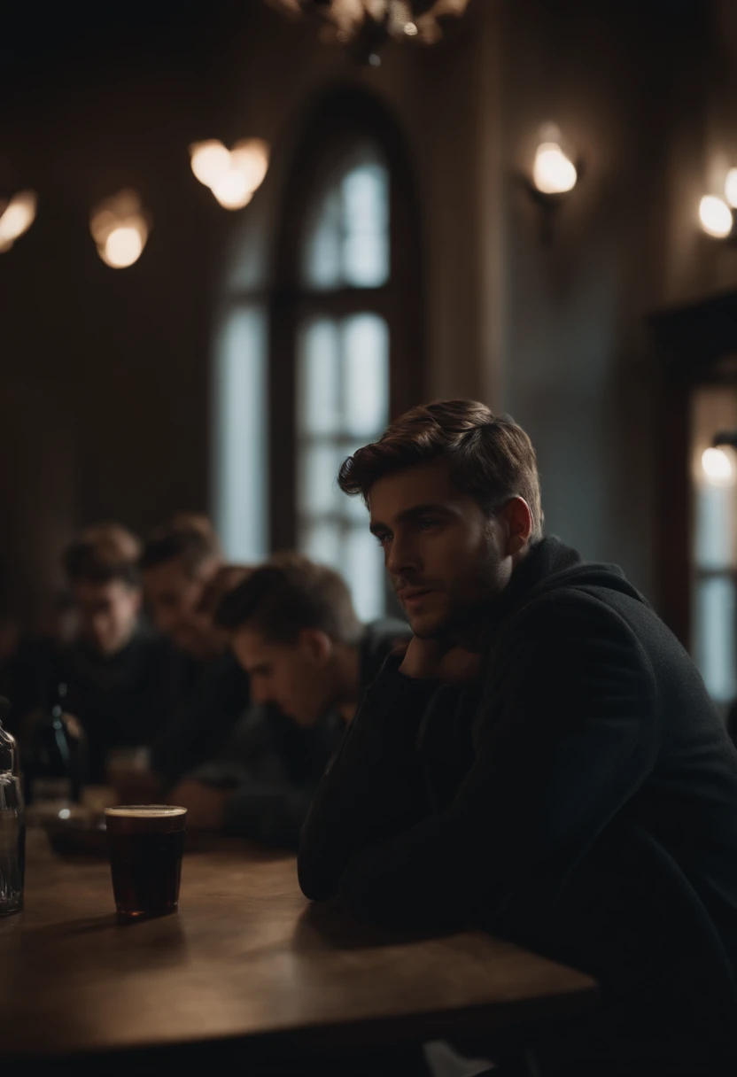 male people,high and cold,college aged,Youthful
