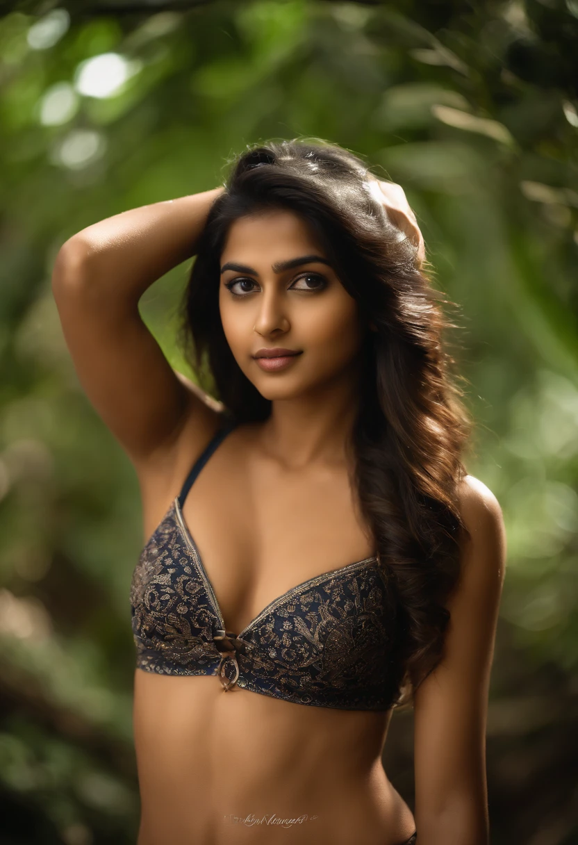 An indian woman of 28 year old in a hot bikini.In a beach.sexy figure.hot body and smooth bikini.