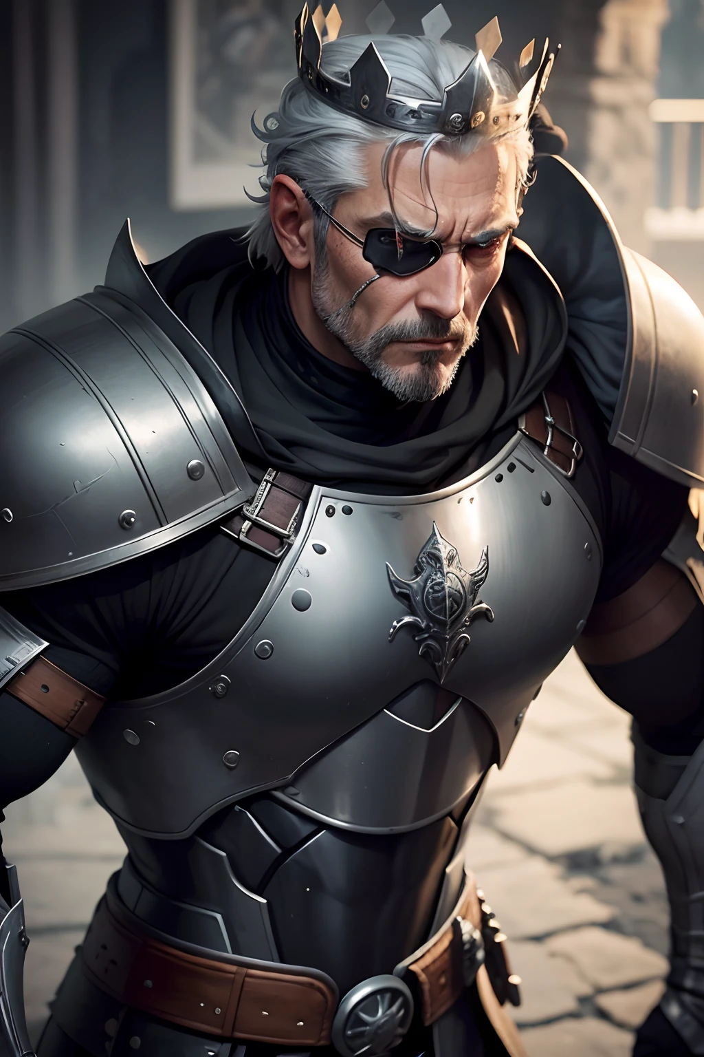a small rope coming out of your eye patch to your ear