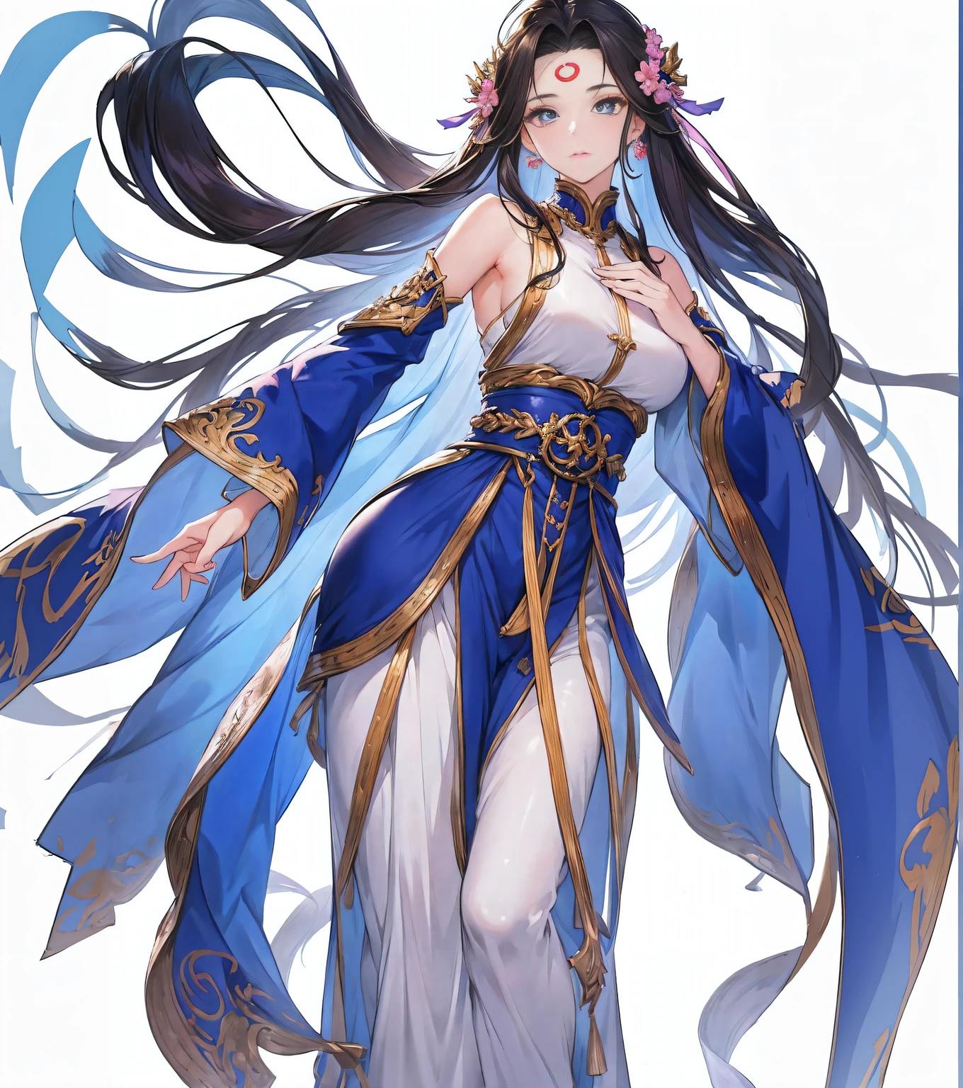 Blue period costume