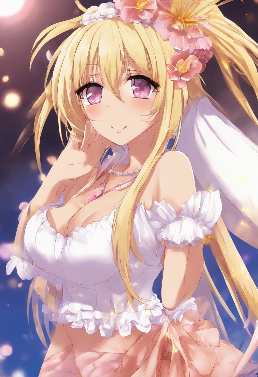 chica anime waifu , to love ru