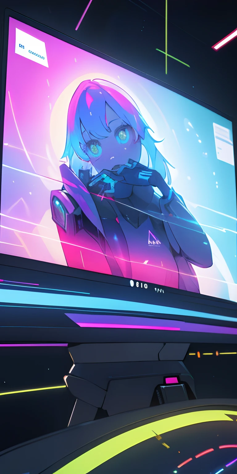 Holographic screen，Display system，sci-fy