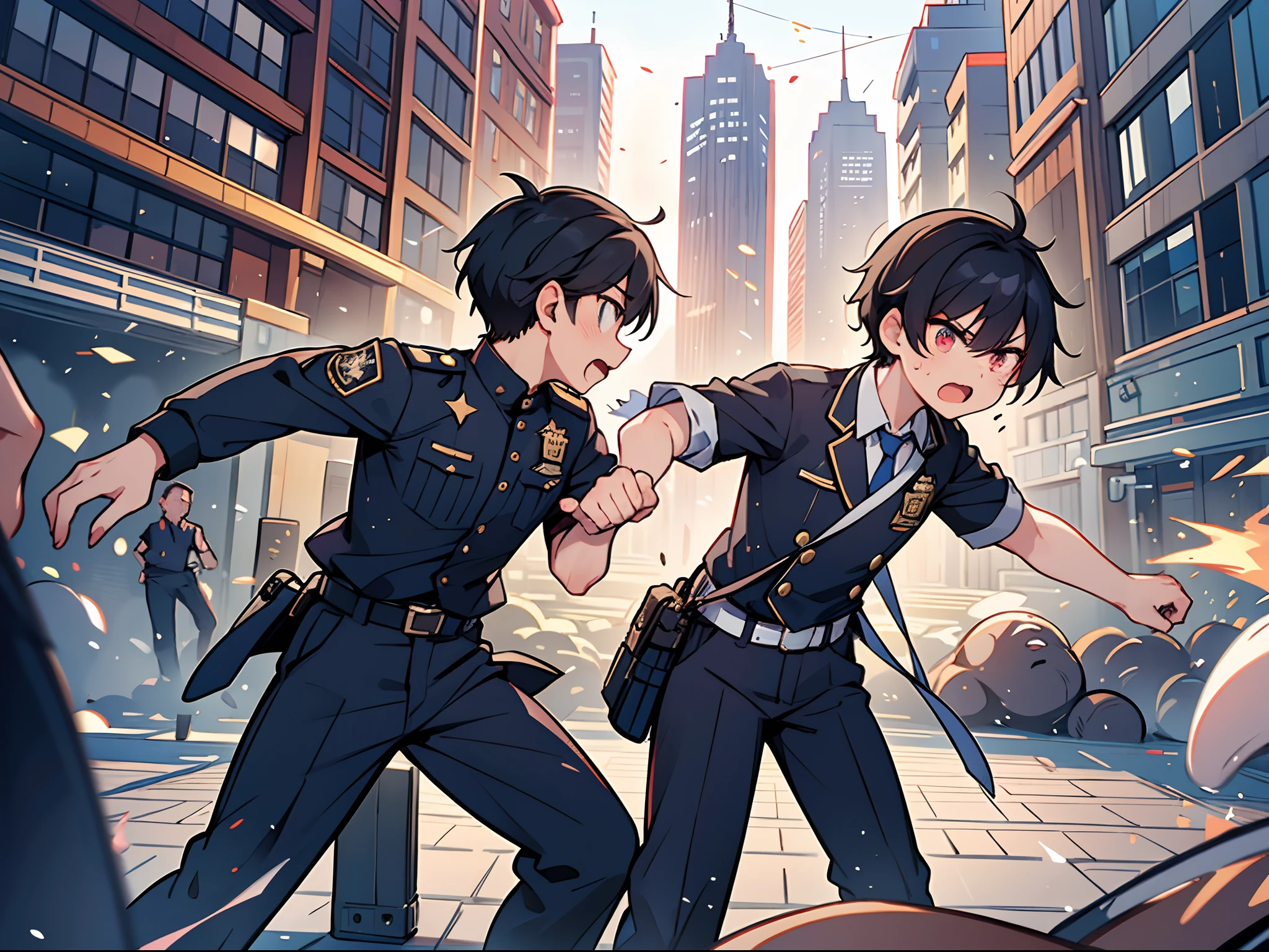 In the square in the center of town、Two men were having a violent argument。Those who were nearby、Look at the situation、I'm curious to see who will win々I was watching at。

「Hey、Why are you so angry！」and one man shouts。

「You don't know,、I have something important to me！」And the other guy yells back.。

Between the two men,、I didn't know what happened, but、Both made me feel very intense anger。

「Damn.、I don't know if I talk to you.！」and one man explodes in anger。

And then、The other man stuck out his fist.、Anger Expressed。

「if、Koshoganai！」and almost hit the other man。

The two men、Started a fierce quarrel。The people who were around、Some left the place and ran away.、Some of them got excited and joined the fight.。

Eventually、The quarrel lasted for tens of minutes。The two men、Hurt each other、I ran out of strength and fell to the floor。

「Damn.、I'll stop！」and one man shouts。

「Akk、Do you still do it?！」And the other man fights back。

Then、A police officer rushed to me。The two men、Taken away by police officers。

Like this、Han quarrel is、Sometimes it gets people involved and makes a fuss.。however、And yet they、We were able to stick to our beliefs.。