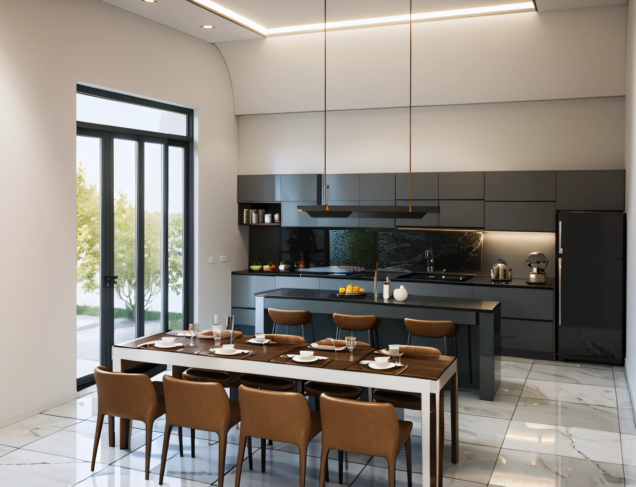 Masterpiece, best quality, super high resolution, supper detail, kitchen