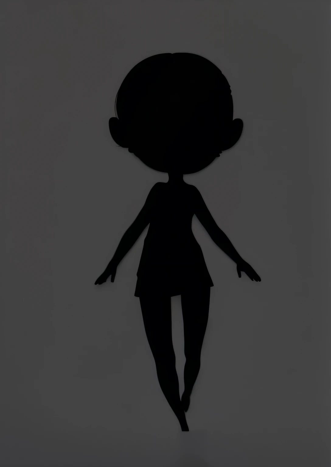 (best quality,4k,8k,highres,masterpiece:1.2),ultra-detailed,(realistic,photorealistic,photo-realistic:1.37),black and white,flowing hair,silhouette figure,perfectly obscured body,single prominent figure,stylized silhouette,intricate and intricate digits,complete and detailed outline,neutral pose,elegant proportions,natural pose character,full body shot,character in pose,body outline,statue,portrait in shorts,Ip image
