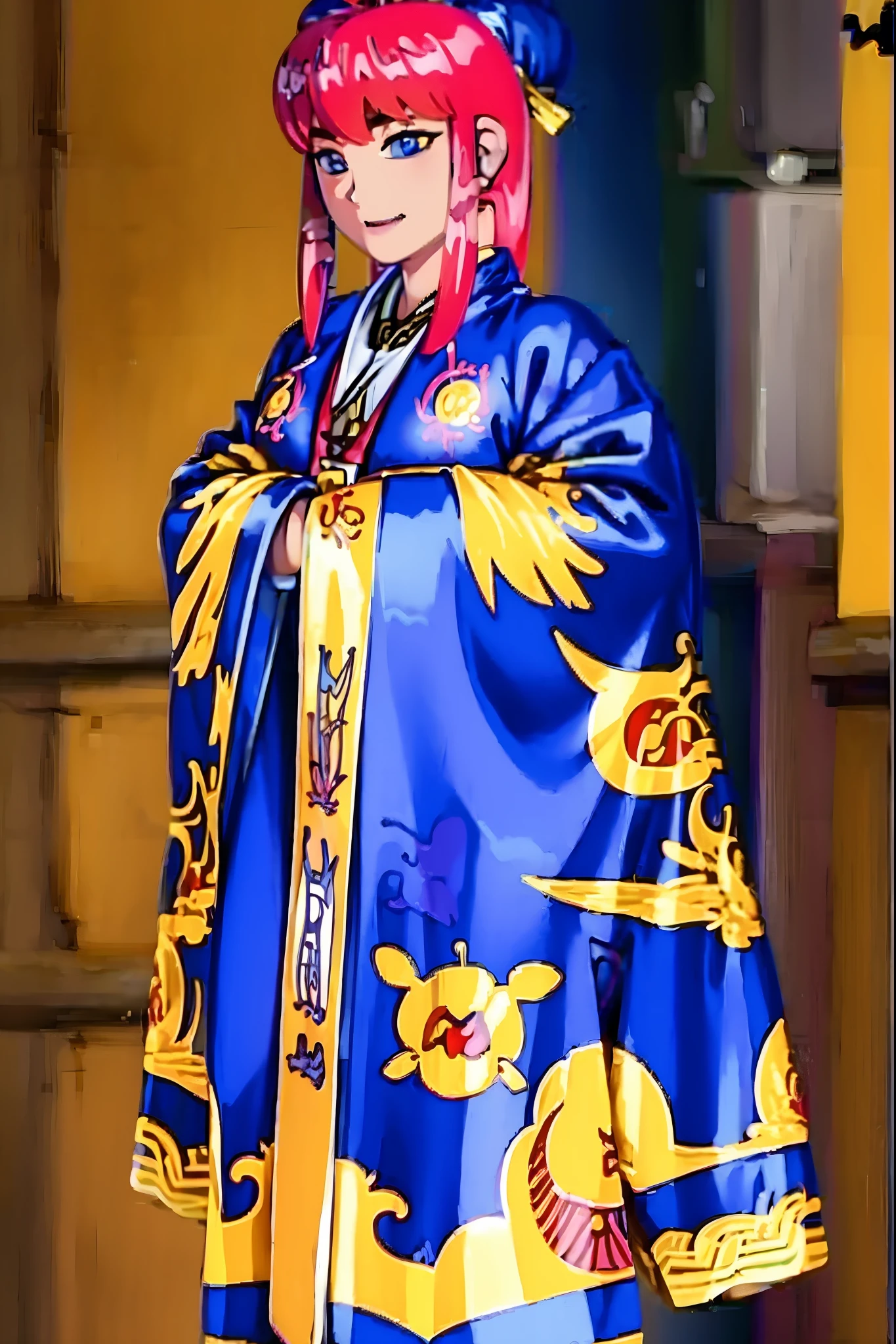 Brenda, cloths,Daoist_Robe