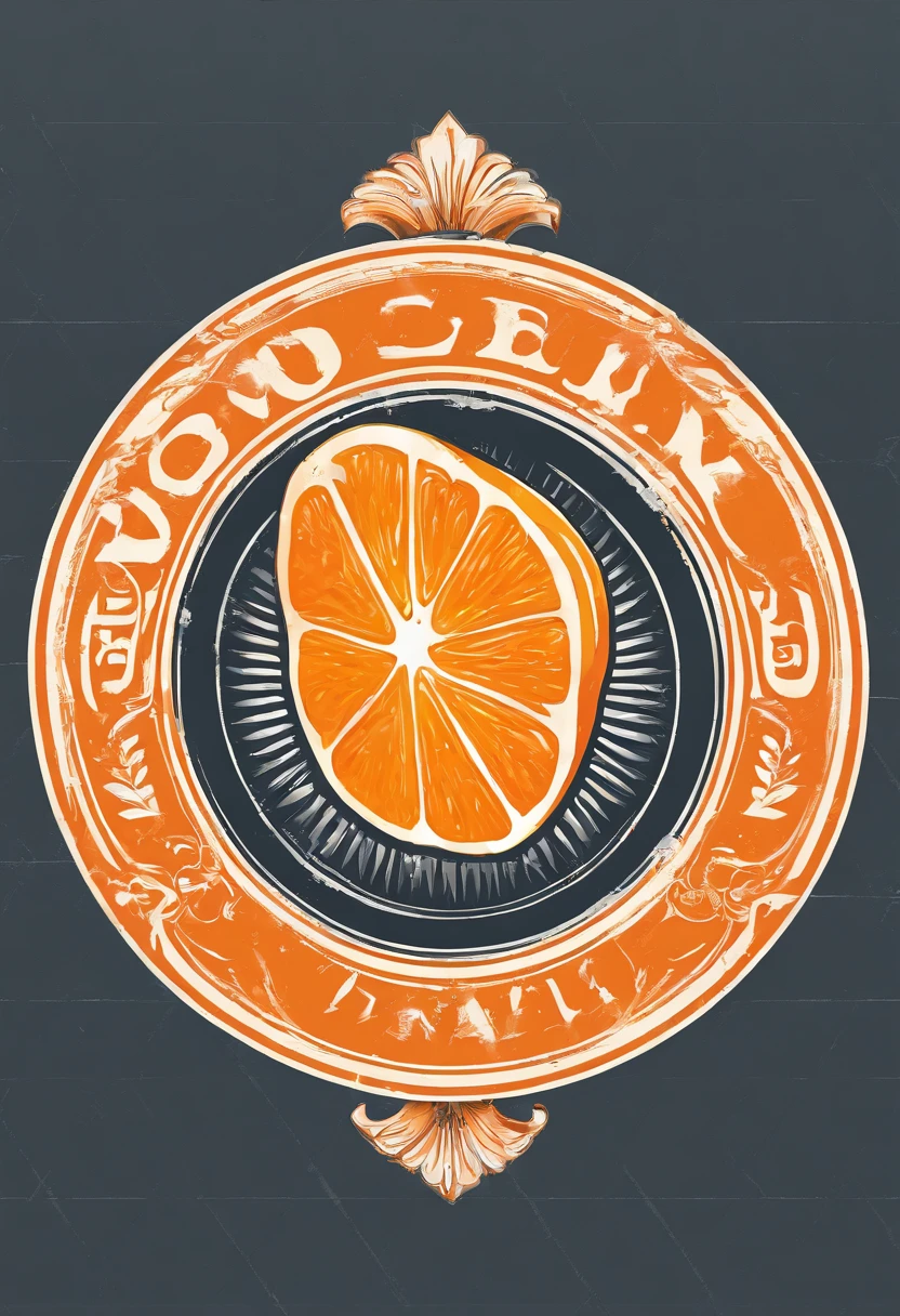 Navel orange logo